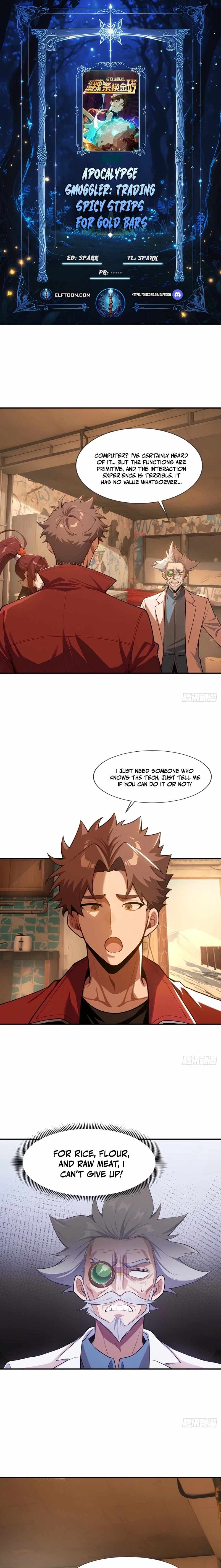 Doomsday Smuggler: I Trade Spicy Strips for Gold Bars - chapter-10 - Page 1