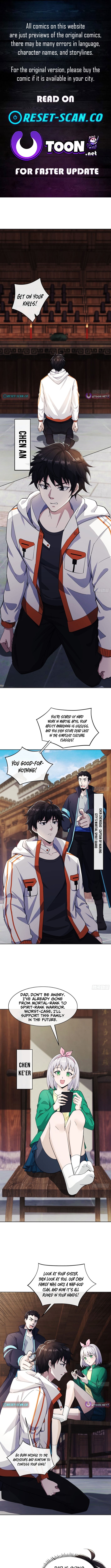 Global Cataclysm: My Ancestors’ Spirit Tablet Awakened at the Start - chapter-1 - Page 1