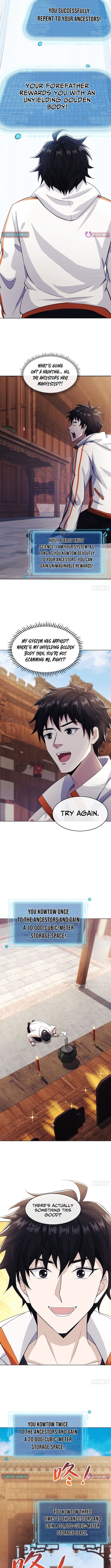 Global Cataclysm: My Ancestors’ Spirit Tablet Awakened at the Start - chapter-1 - Page 3