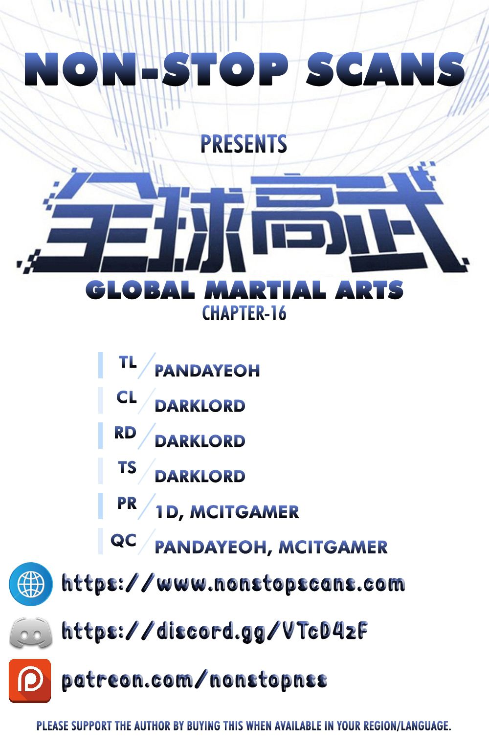 Global Martial Arts - chapter-16 - Page 1
