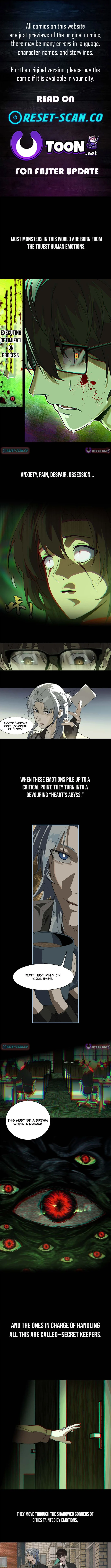 Heart’s Abyss: The Secret Keeper - chapter-0 - Page 1
