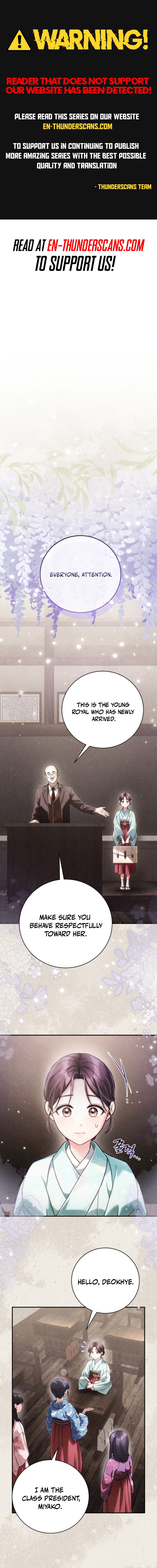 Help Princess Deokhye - chapter-9 - Page 1