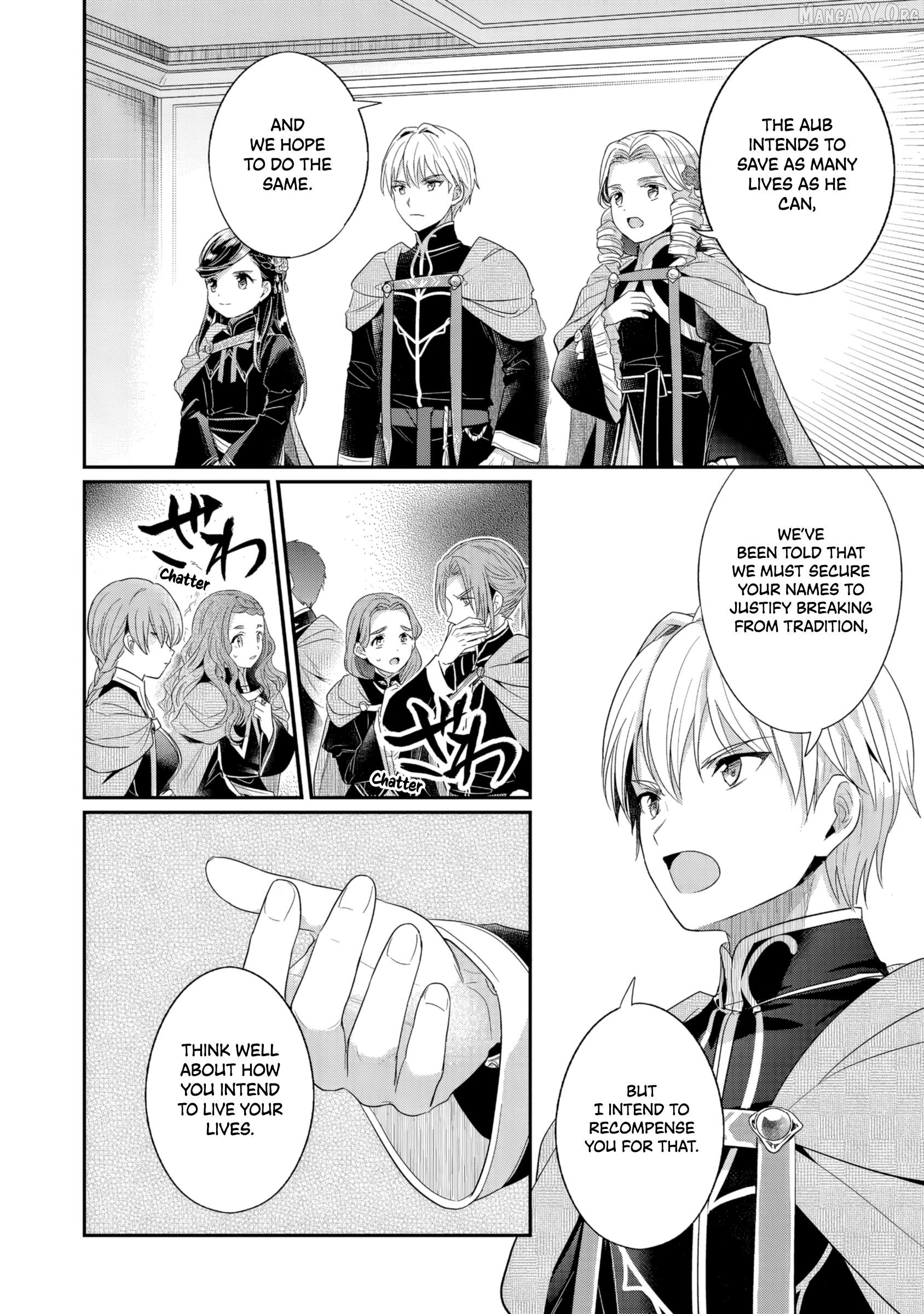 Honzuki no Gekokujou: Shisho ni Naru Tame ni wa Shudan o Erandeiraremasen—Dai 5-bu: Todaeta Chishiki wo Tsunageyou! - chapter-1 - Page 16