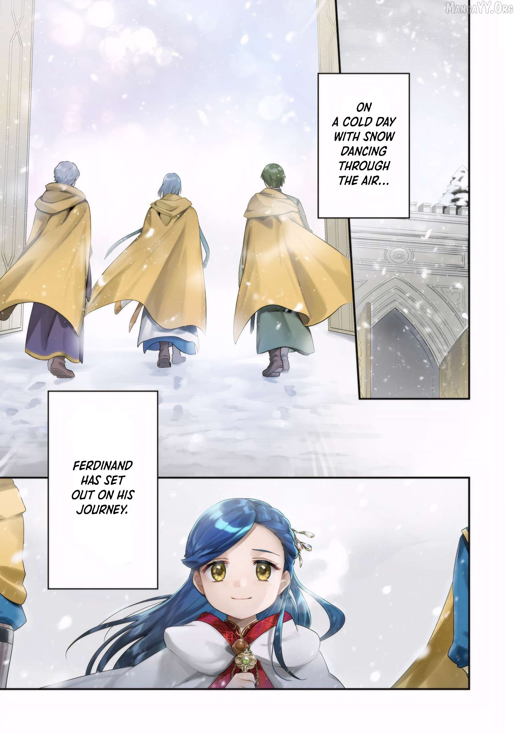 Honzuki no Gekokujou: Shisho ni Naru Tame ni wa Shudan o Erandeiraremasen—Dai 5-bu: Todaeta Chishiki wo Tsunageyou! - chapter-1 - Page 2