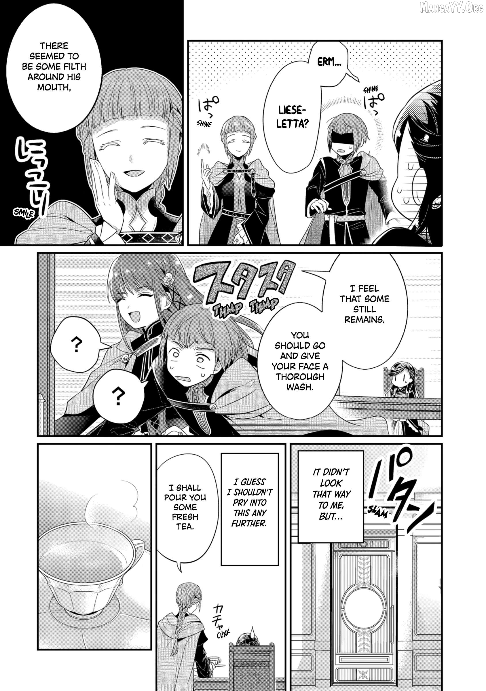 Honzuki no Gekokujou: Shisho ni Naru Tame ni wa Shudan o Erandeiraremasen—Dai 5-bu: Todaeta Chishiki wo Tsunageyou! - chapter-1 - Page 25