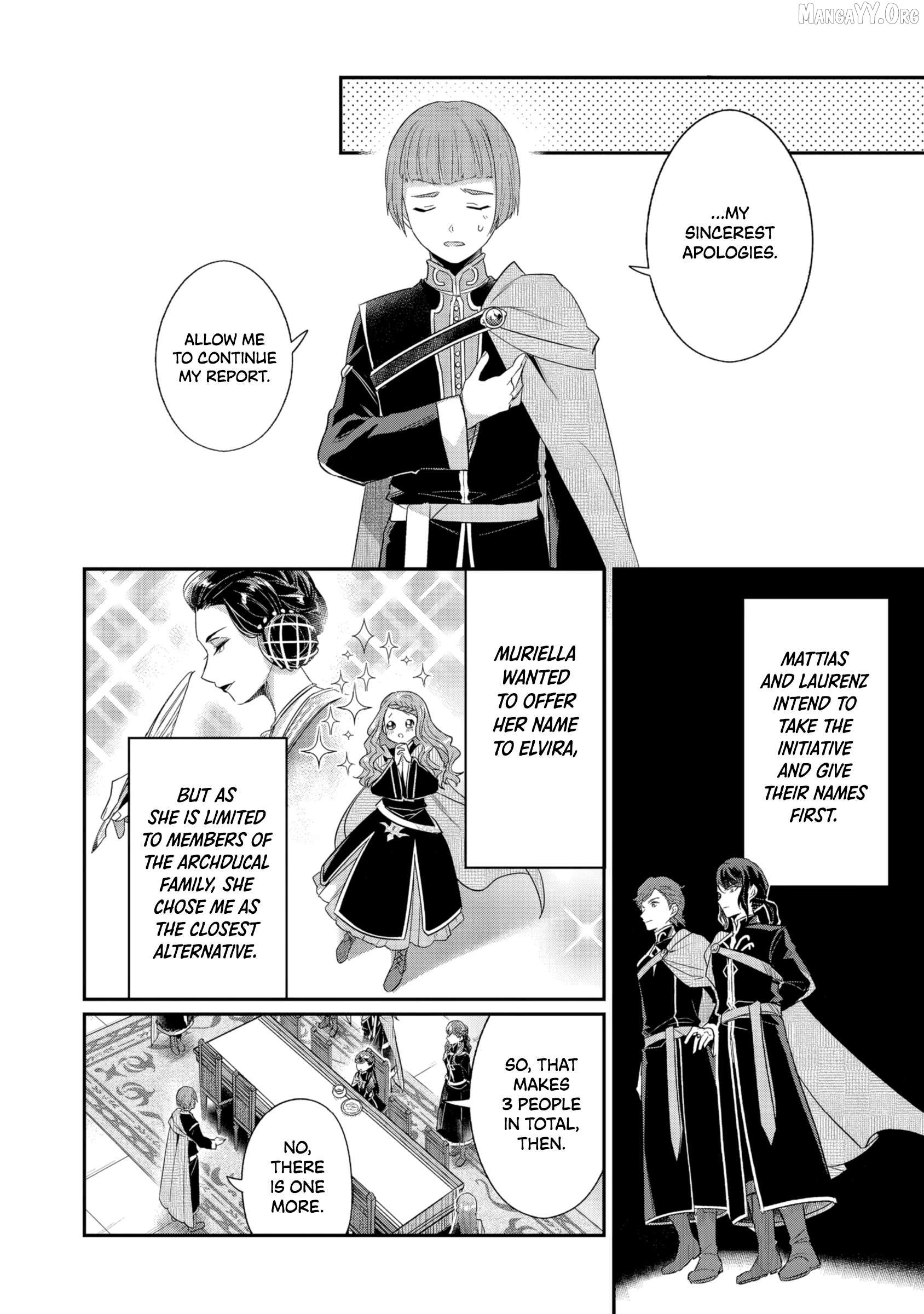 Honzuki no Gekokujou: Shisho ni Naru Tame ni wa Shudan o Erandeiraremasen—Dai 5-bu: Todaeta Chishiki wo Tsunageyou! - chapter-1 - Page 26