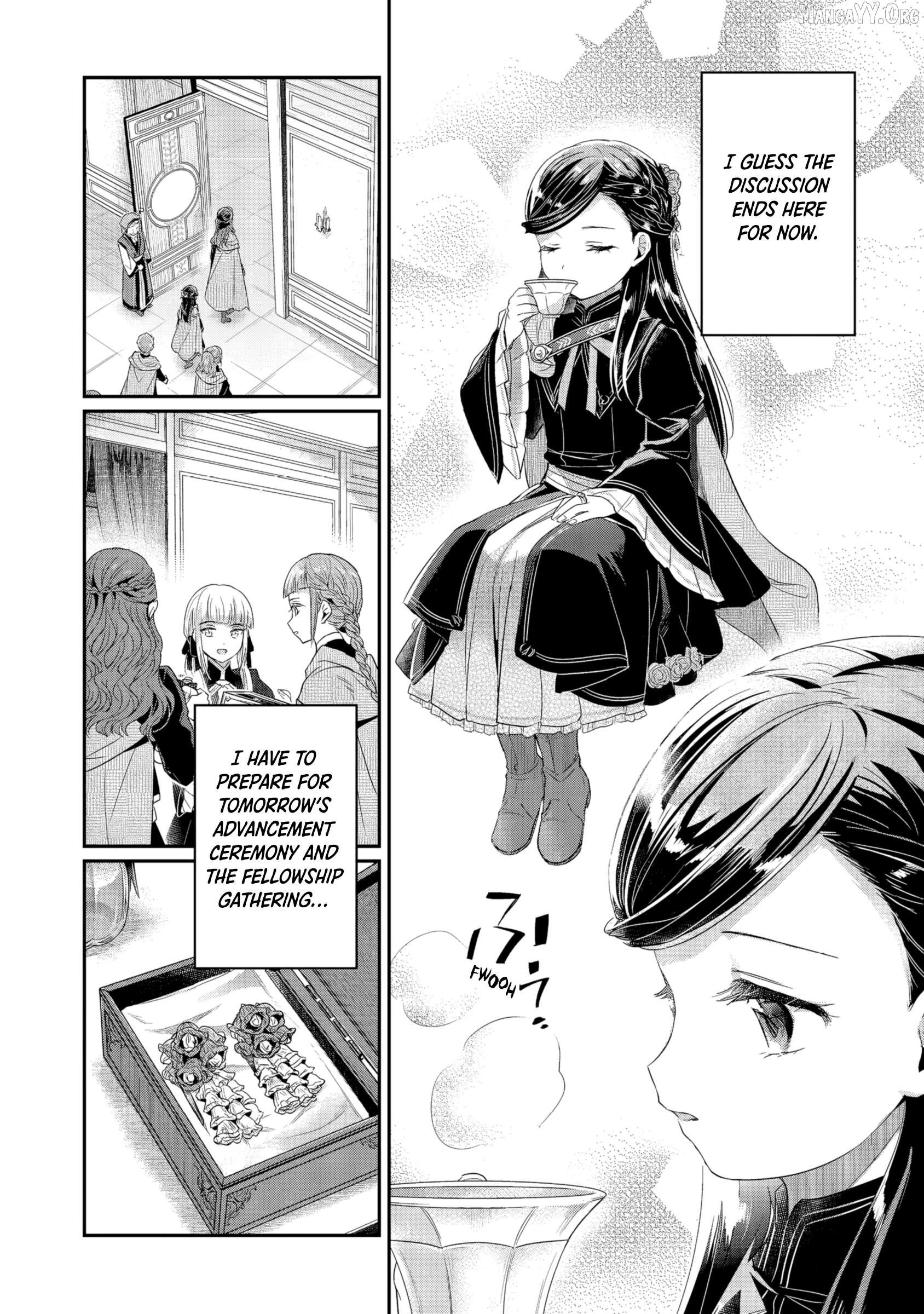 Honzuki no Gekokujou: Shisho ni Naru Tame ni wa Shudan o Erandeiraremasen—Dai 5-bu: Todaeta Chishiki wo Tsunageyou! - chapter-1 - Page 30