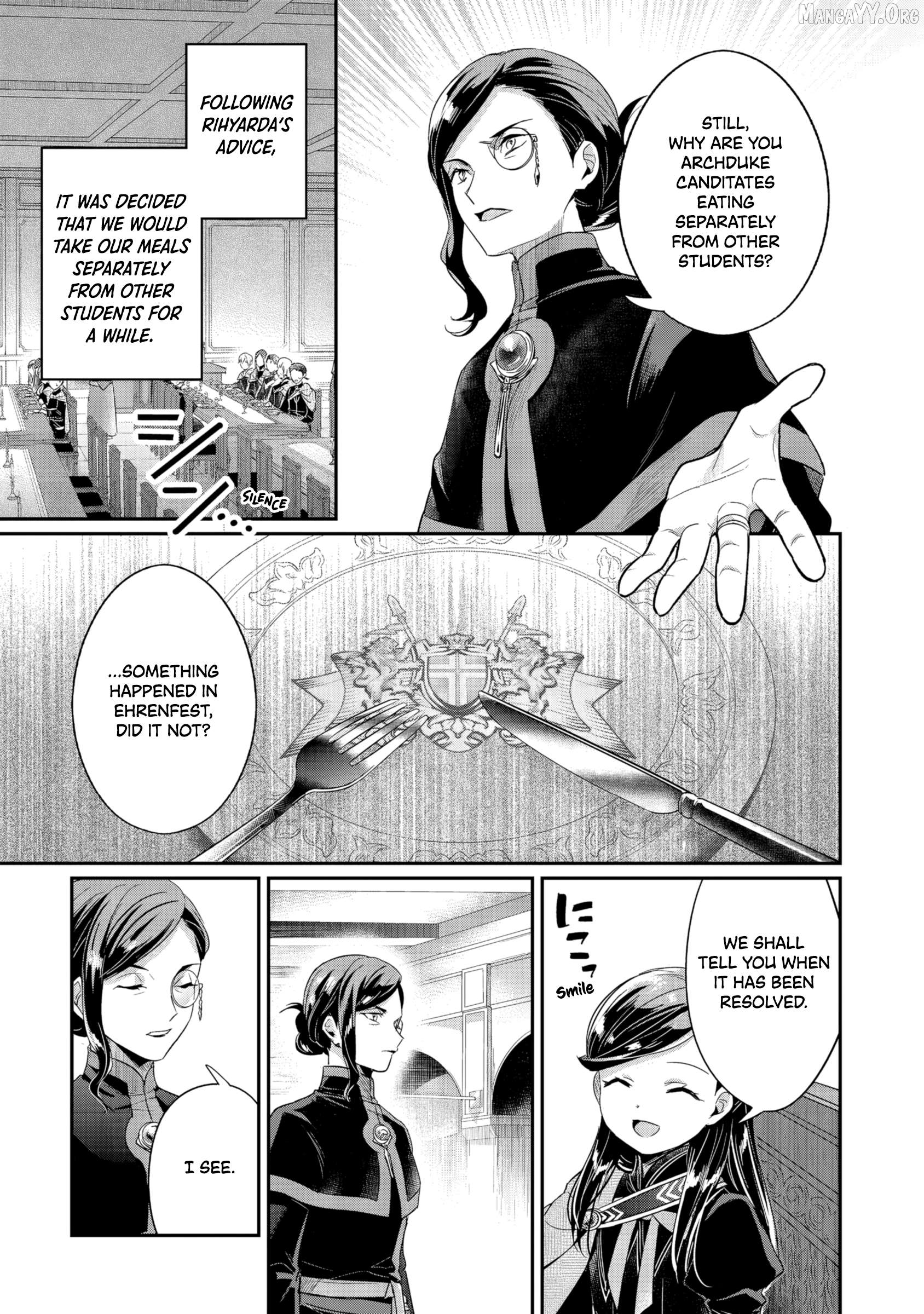 Honzuki no Gekokujou: Shisho ni Naru Tame ni wa Shudan o Erandeiraremasen—Dai 5-bu: Todaeta Chishiki wo Tsunageyou! - chapter-1 - Page 33