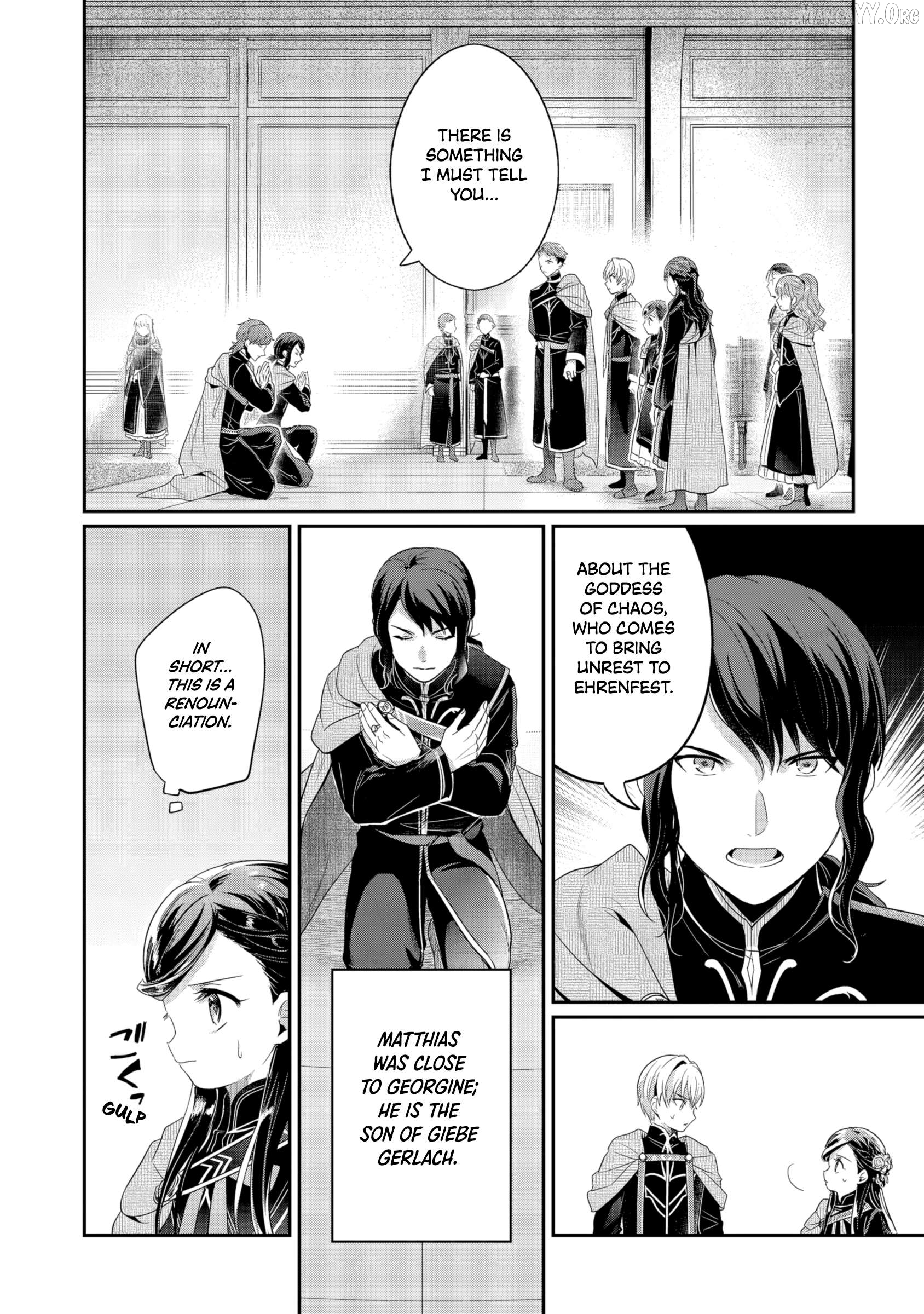 Honzuki no Gekokujou: Shisho ni Naru Tame ni wa Shudan o Erandeiraremasen—Dai 5-bu: Todaeta Chishiki wo Tsunageyou! - chapter-1 - Page 8