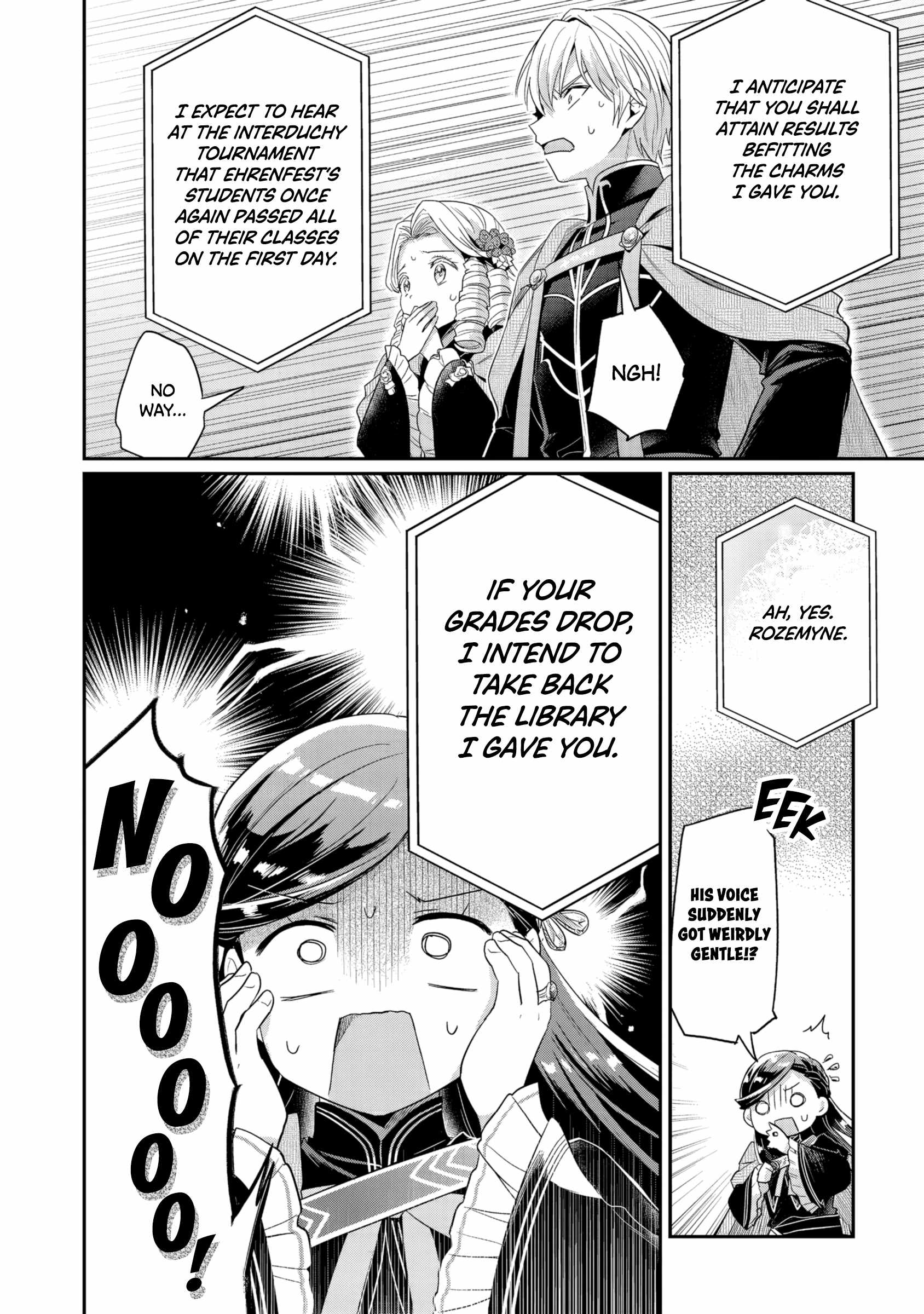 Honzuki no Gekokujou: Shisho ni Naru Tame ni wa Shudan o Erandeiraremasen—Dai 5-bu: Todaeta Chishiki wo Tsunageyou! - chapter-2 - Page 33