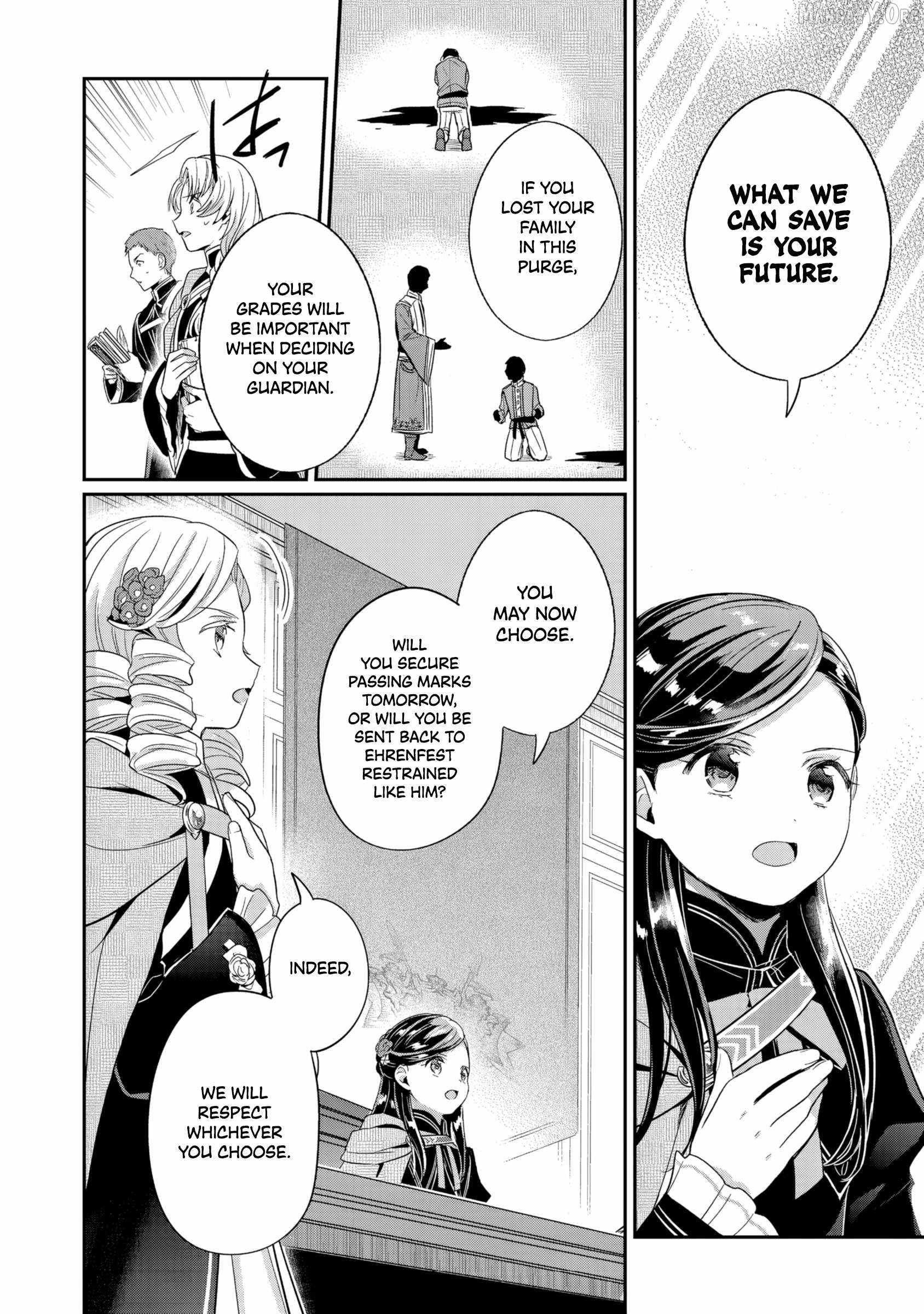 Honzuki no Gekokujou: Shisho ni Naru Tame ni wa Shudan o Erandeiraremasen—Dai 5-bu: Todaeta Chishiki wo Tsunageyou! - chapter-3 - Page 11