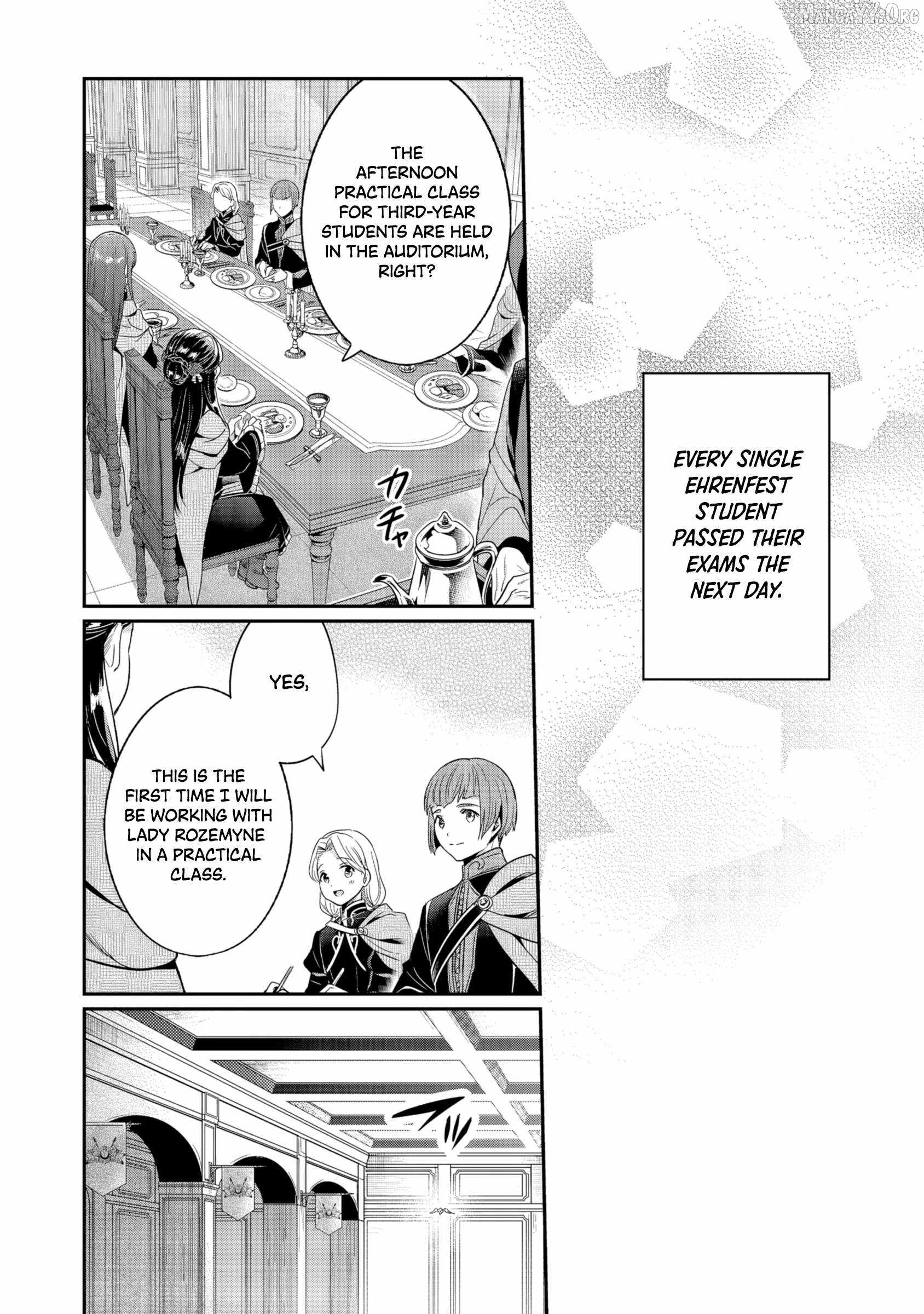 Honzuki no Gekokujou: Shisho ni Naru Tame ni wa Shudan o Erandeiraremasen—Dai 5-bu: Todaeta Chishiki wo Tsunageyou! - chapter-3 - Page 13