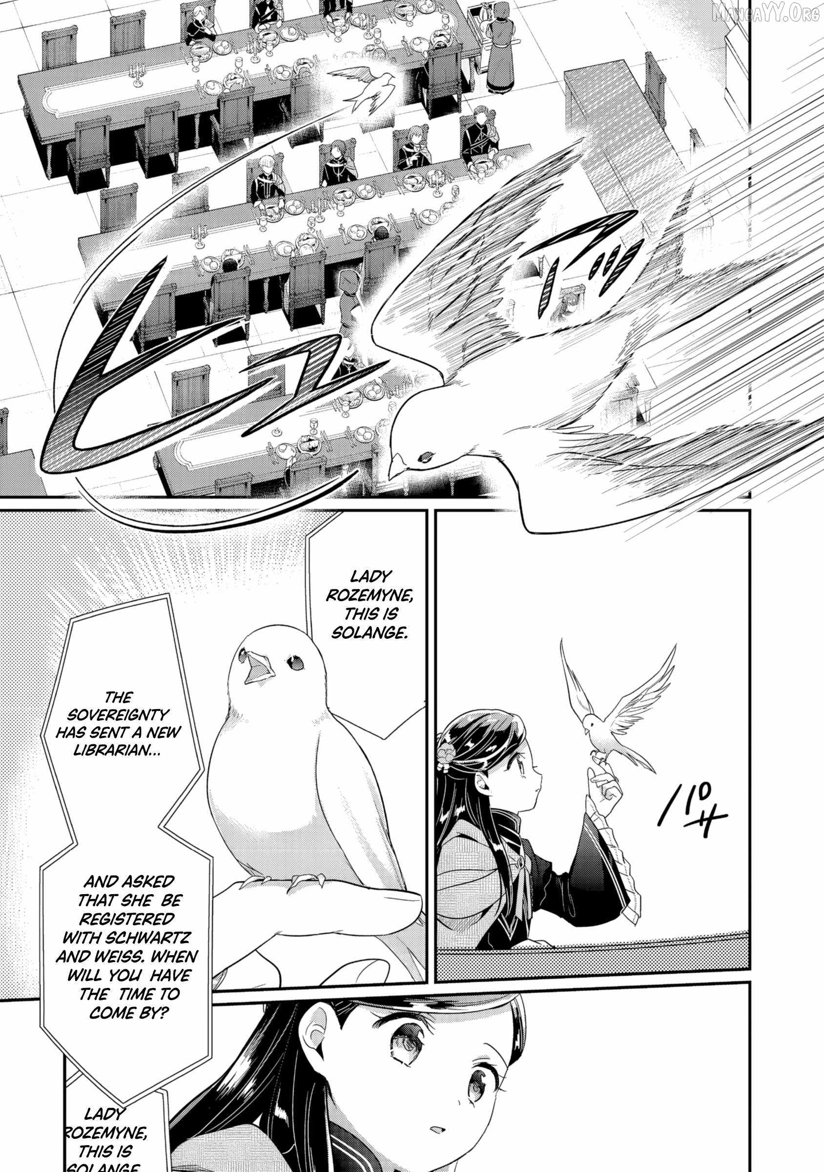 Honzuki no Gekokujou: Shisho ni Naru Tame ni wa Shudan o Erandeiraremasen—Dai 5-bu: Todaeta Chishiki wo Tsunageyou! - chapter-3 - Page 14