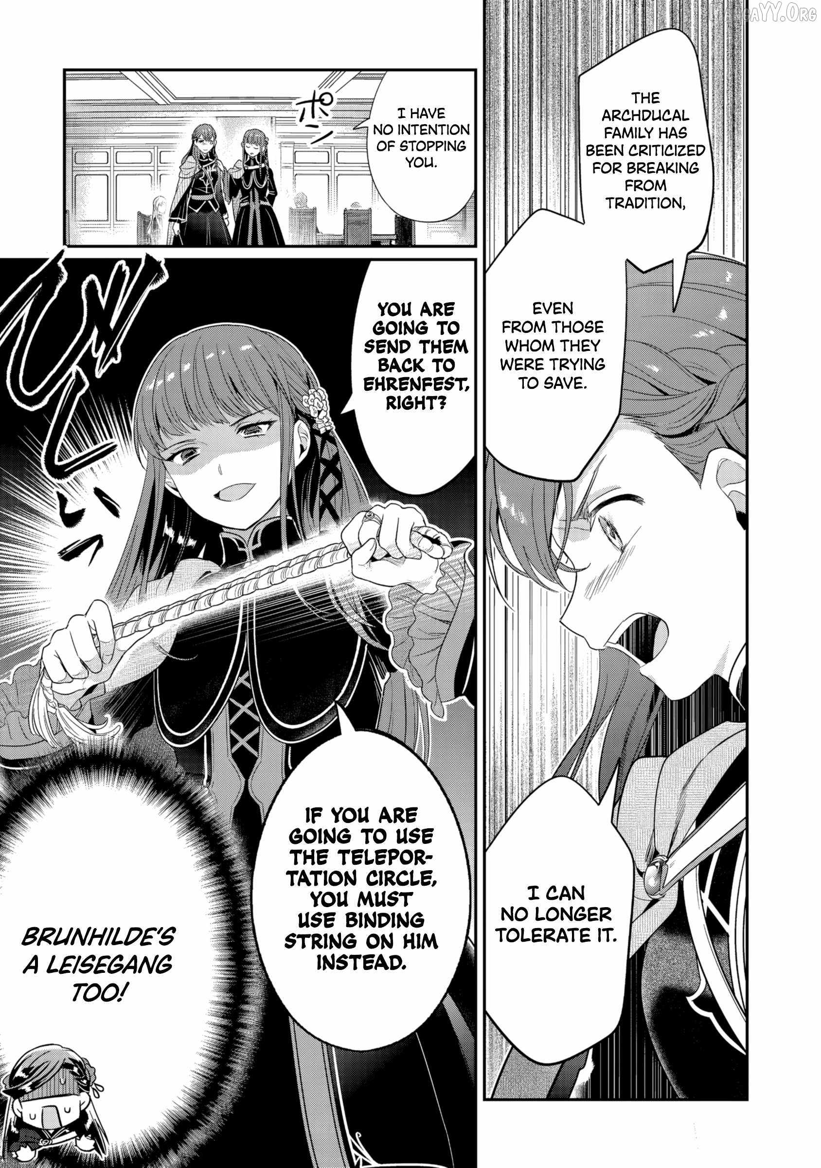 Honzuki no Gekokujou: Shisho ni Naru Tame ni wa Shudan o Erandeiraremasen—Dai 5-bu: Todaeta Chishiki wo Tsunageyou! - chapter-3 - Page 8