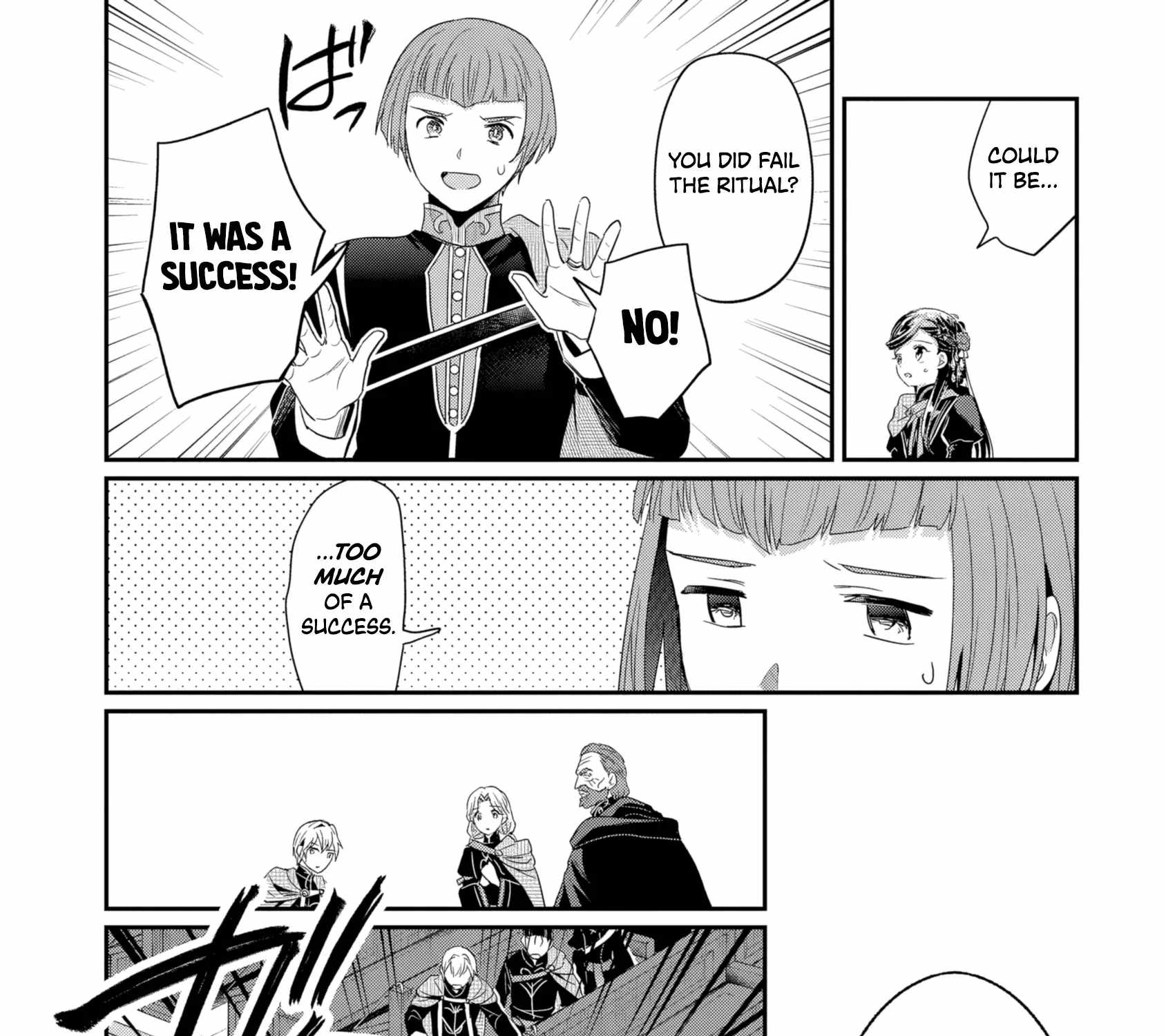 Honzuki no Gekokujou: Shisho ni Naru Tame ni wa Shudan o Erandeiraremasen—Dai 5-bu: Todaeta Chishiki wo Tsunageyou! - chapter-4 - Page 59