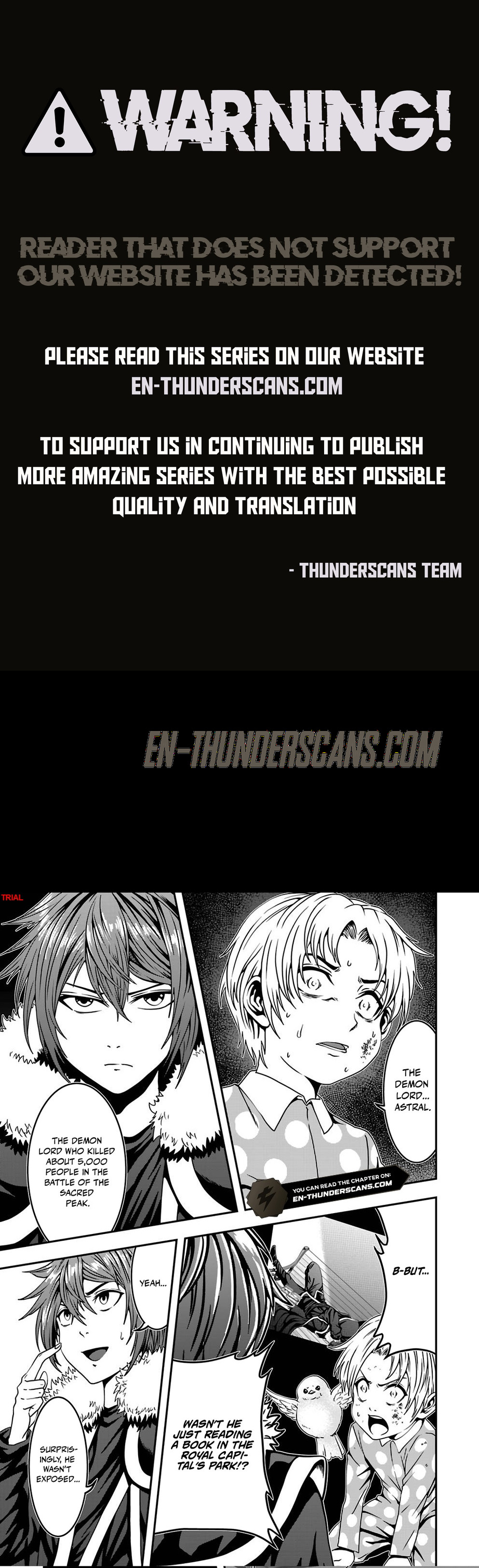 Humanity These Days Is Underestimating the Demon King - chapter-13 - Page 1