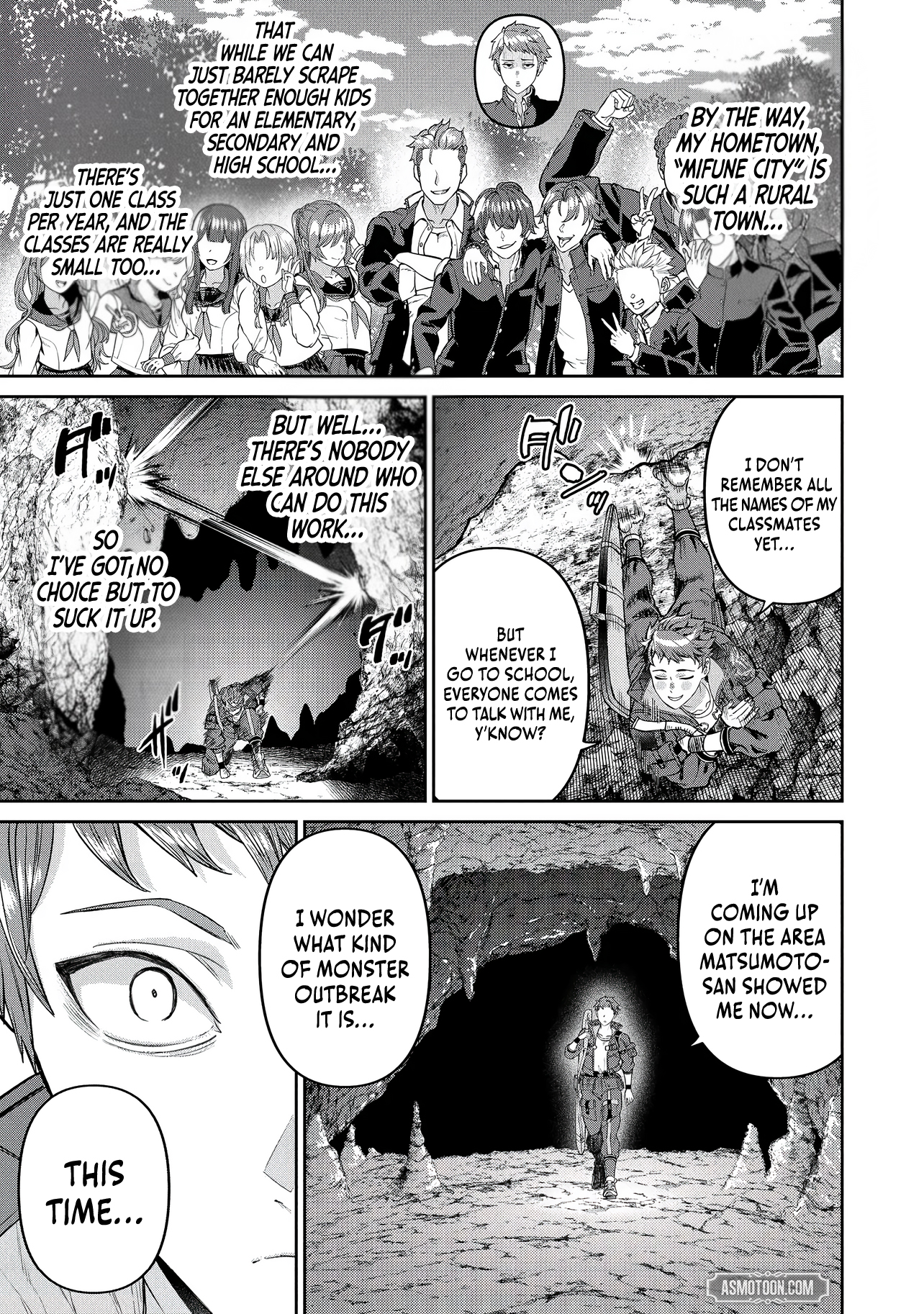 I Live in Such a Rural Area That I’m The Only Dungeon Explorer Here - chapter-1 - Page 22