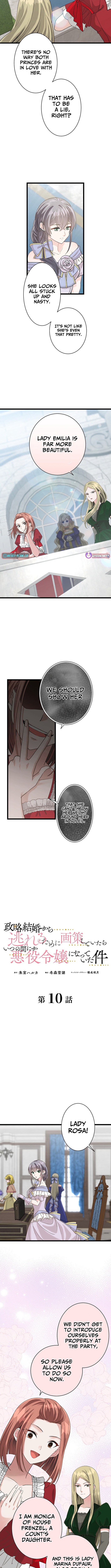 I Schemed to Escape a Political Marriage and Somehow Became the Villainess - chapter-10 - Page 2