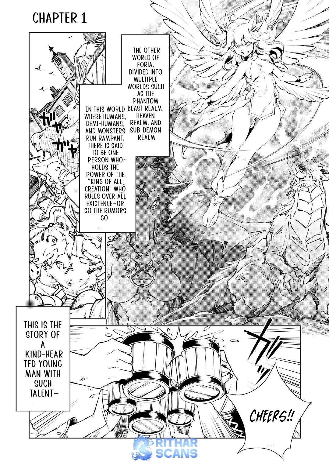 I Was Abandoned as a Miscellaneous Tamer, but Is It Okay if I Rule Over All Creation? - chapter-1 - Page 1