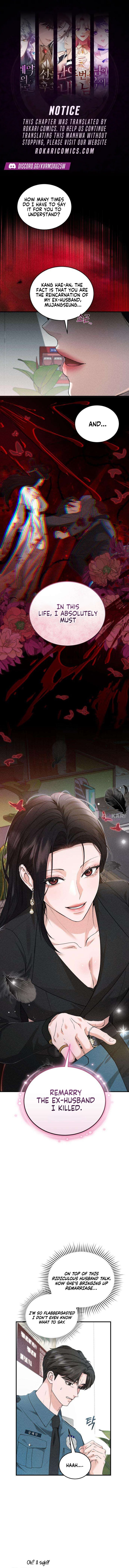 I Will Remarry the Ex-Husband I Killed - chapter-2 - Page 1
