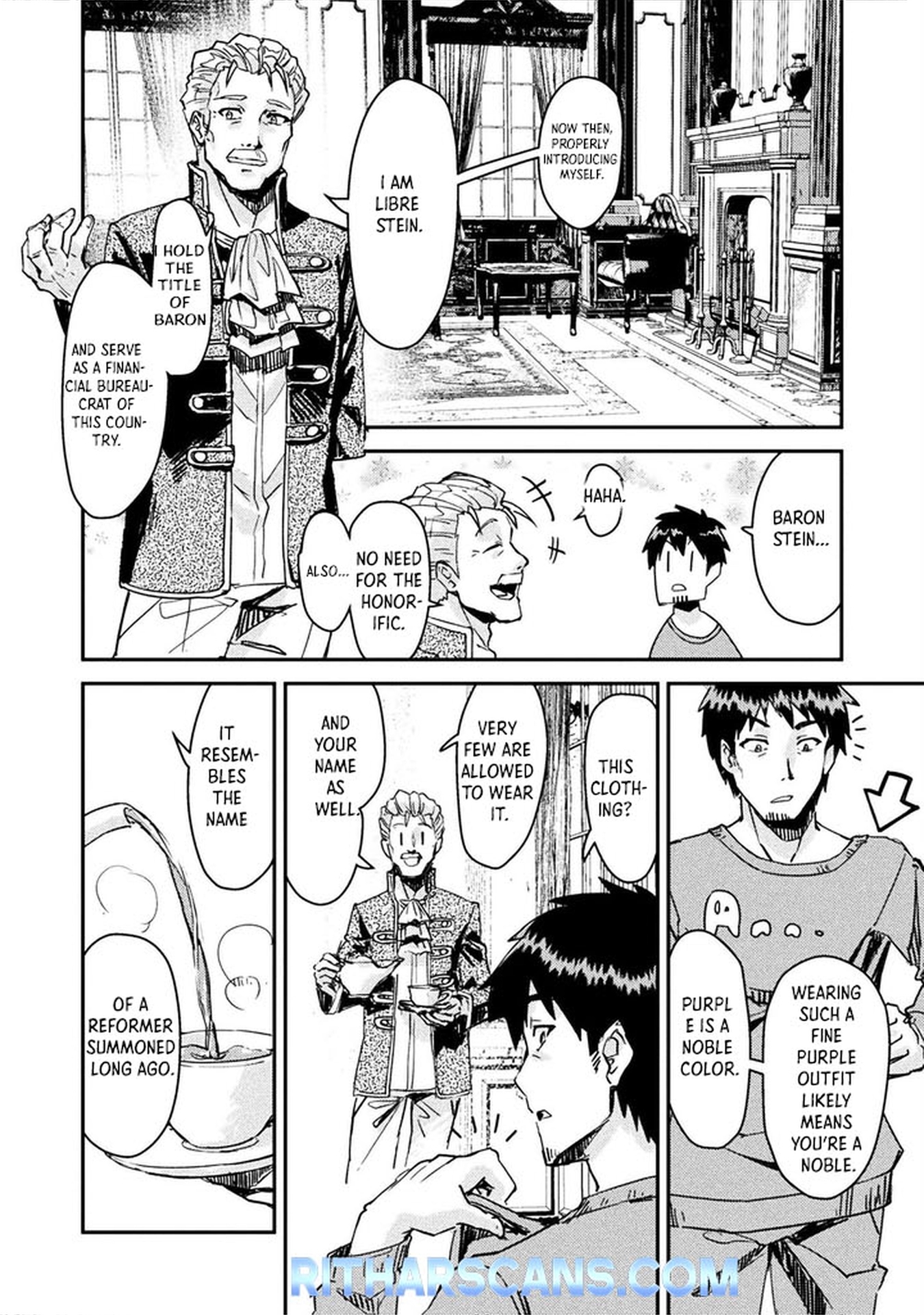In a World Filled with Deserts, an Old Man with Electronic Money - chapter-1 - Page 18