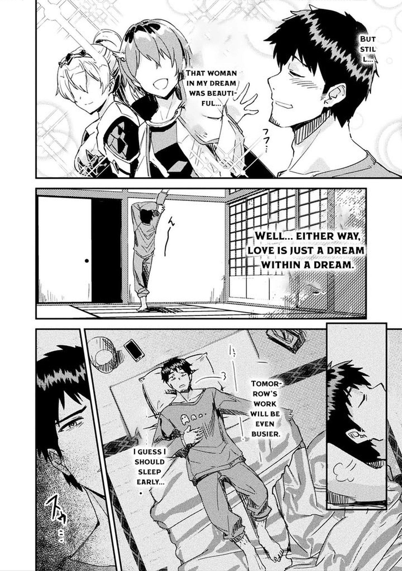 In a World Filled with Deserts, an Old Man with Electronic Money - chapter-1 - Page 8