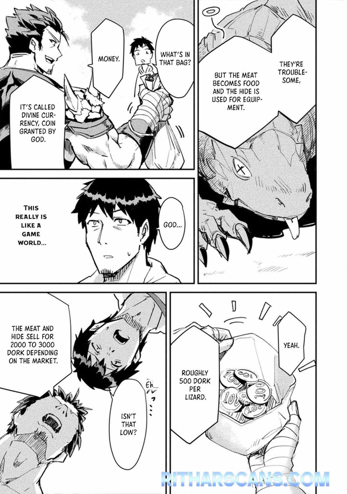 In a World Filled with Deserts, an Old Man with Electronic Money - chapter-2 - Page 13