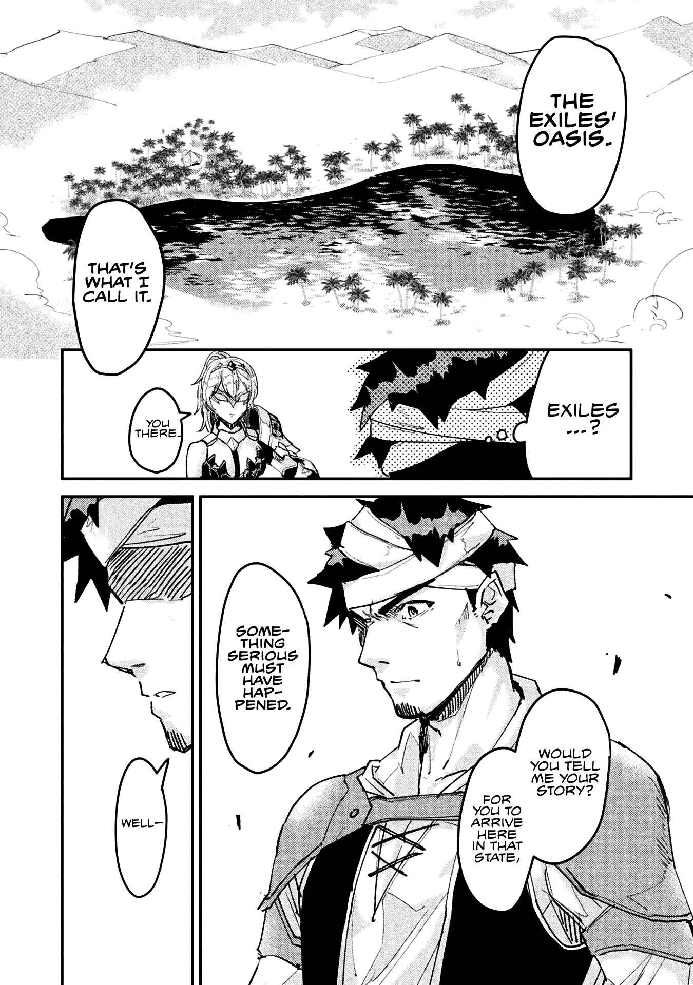 In a World Filled with Deserts, an Old Man with Electronic Money - chapter-5 - Page 11