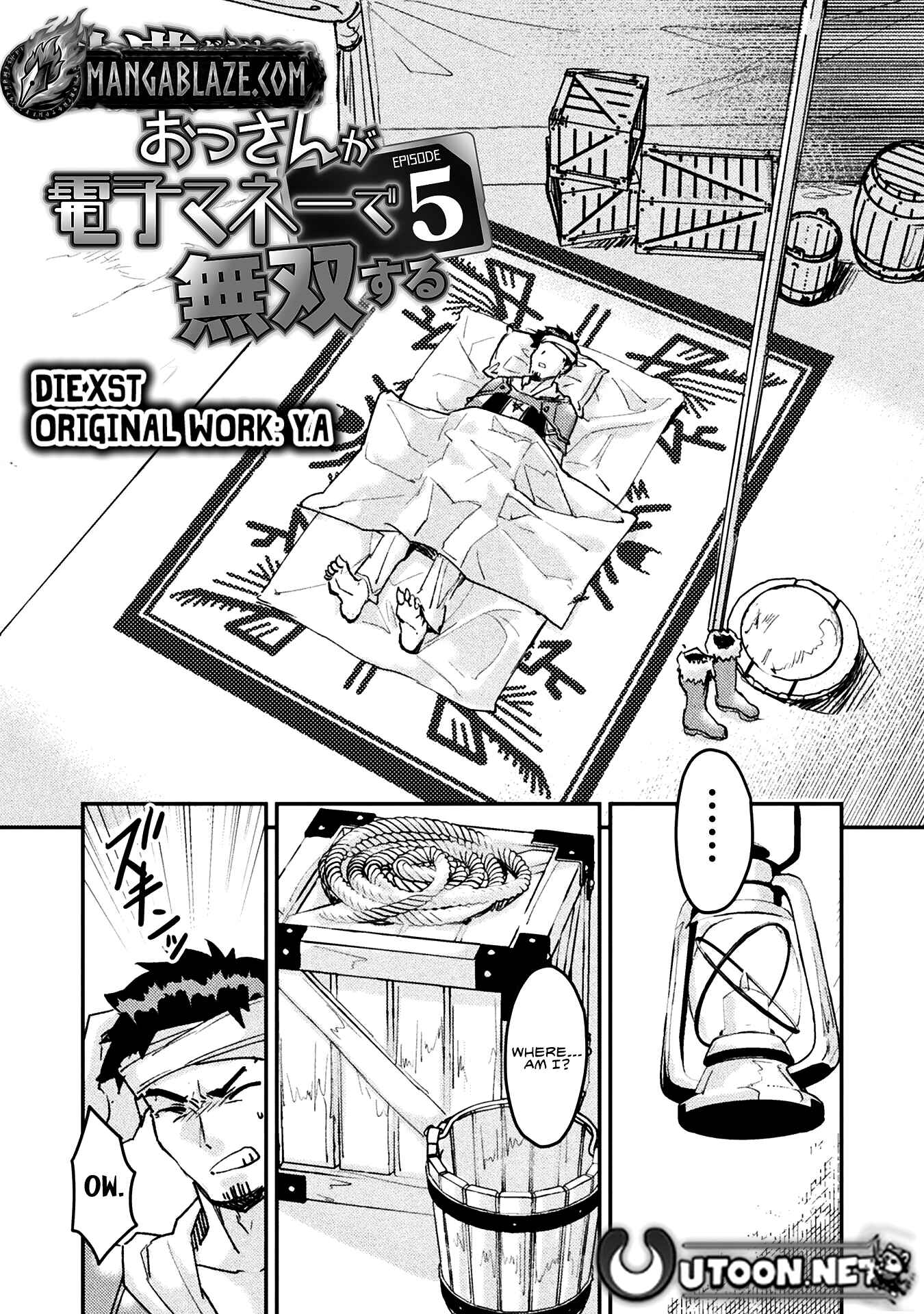 In a World Filled with Deserts, an Old Man with Electronic Money - chapter-5 - Page 5