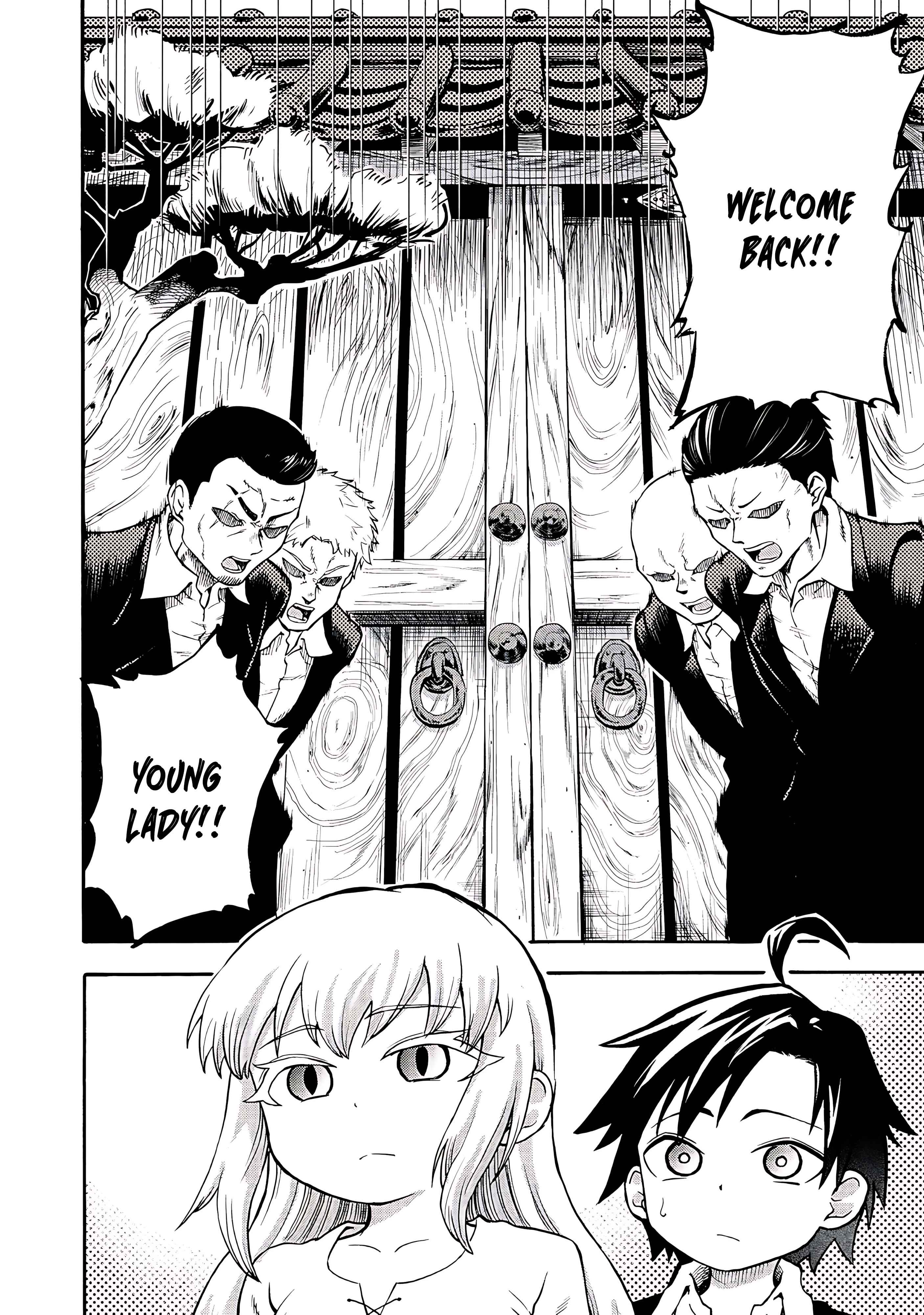 Isekai de Yakuza Hajimemashita: Yume no Henkyou Slow Life wa Oazuke-chuu - chapter-1 - Page 36