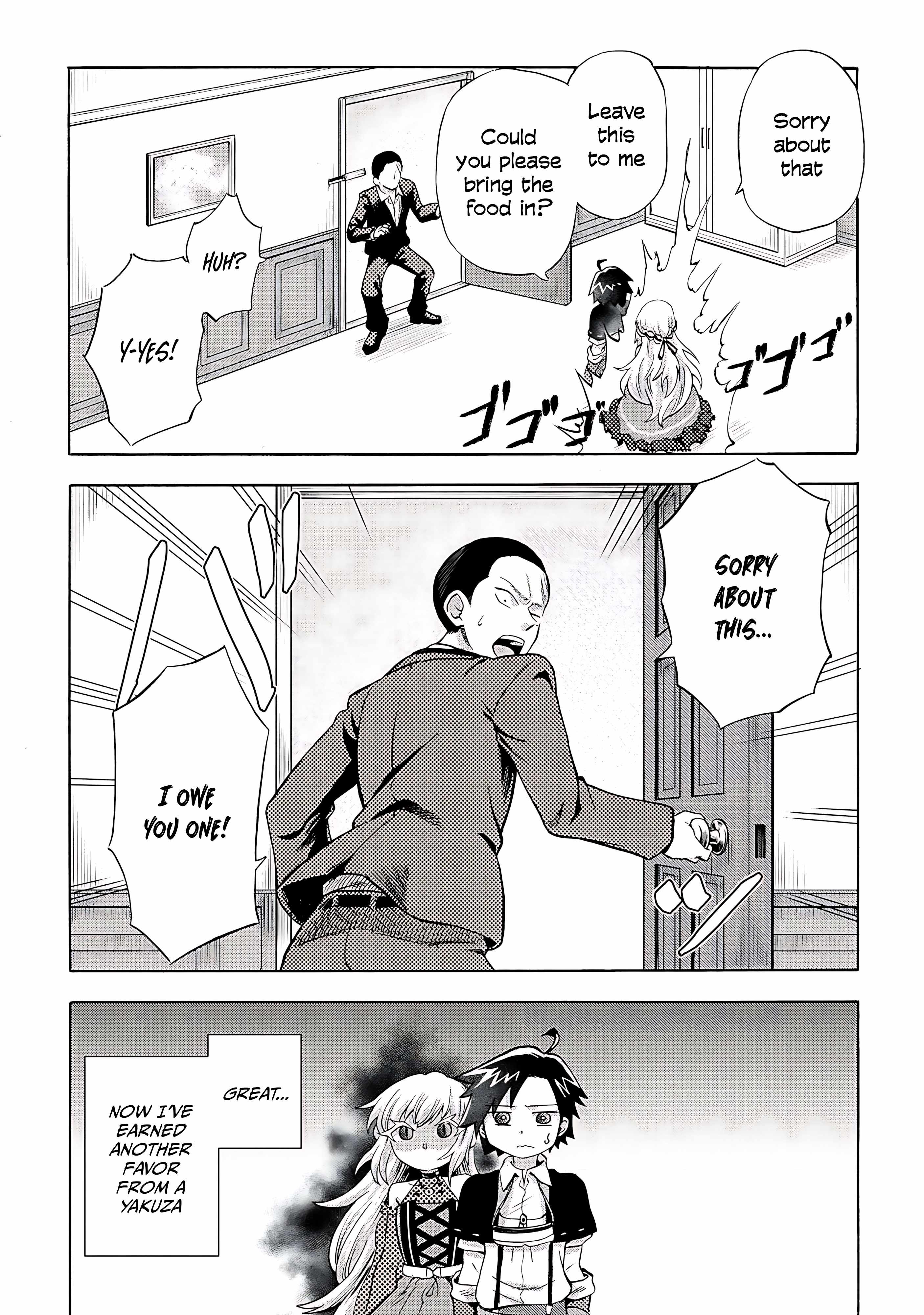 Isekai de Yakuza Hajimemashita: Yume no Henkyou Slow Life wa Oazuke-chuu - chapter-3 - Page 21