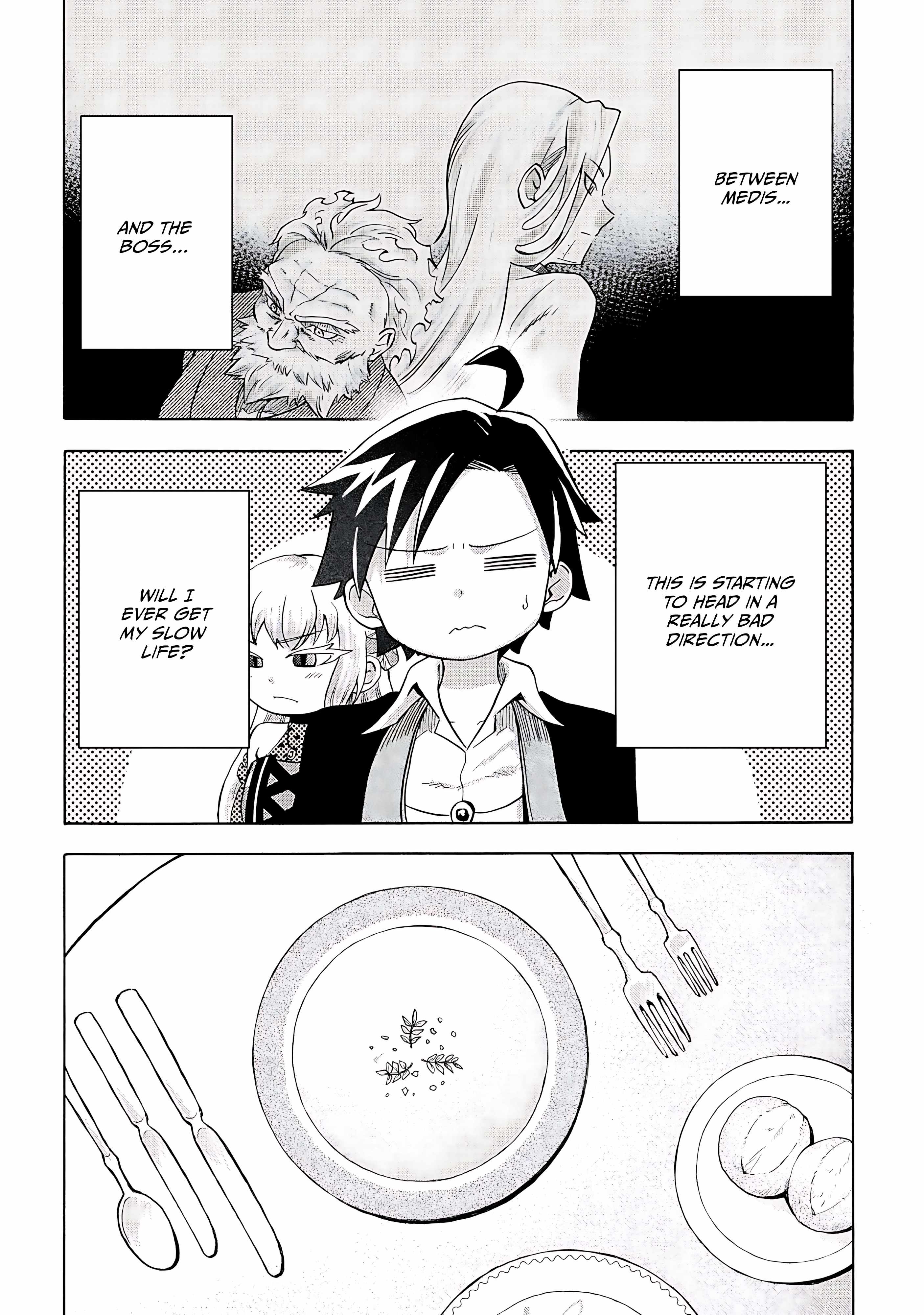 Isekai de Yakuza Hajimemashita: Yume no Henkyou Slow Life wa Oazuke-chuu - chapter-3 - Page 22