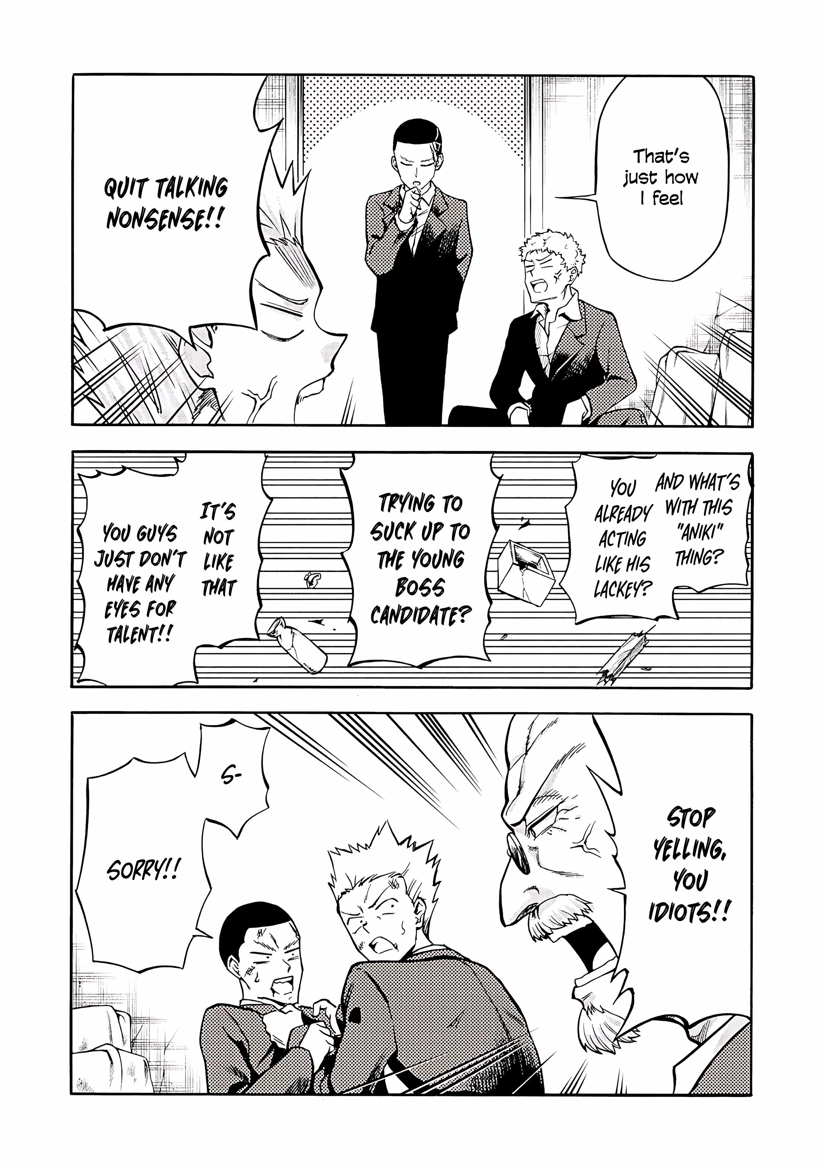 Isekai de Yakuza Hajimemashita: Yume no Henkyou Slow Life wa Oazuke-chuu - chapter-5 - Page 6