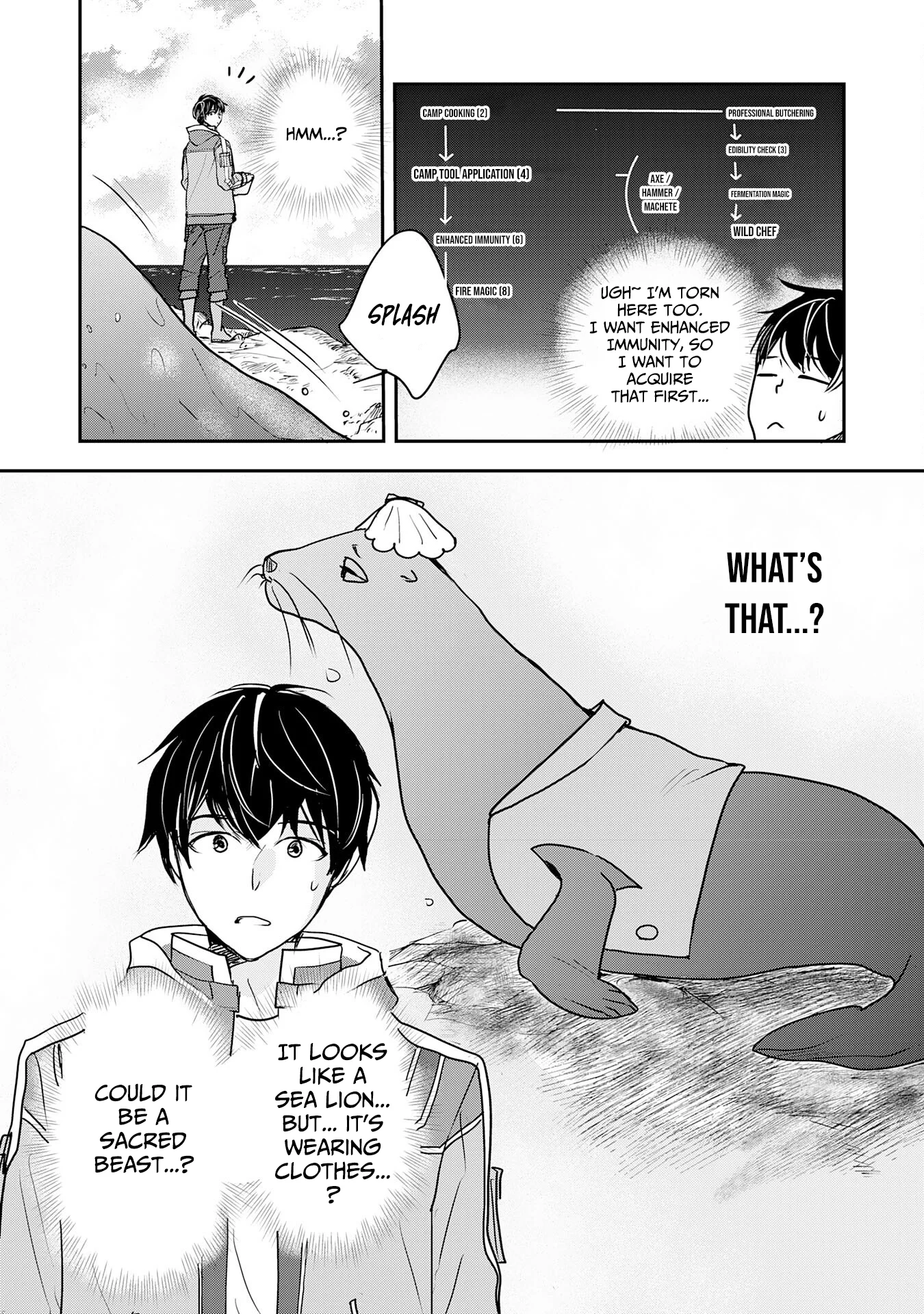 Isekai Nonbiri Camp: Hijirijuu-tachi No Sumau Shima De Jiyuu Kimama Ni Slow Life O Ouka Suru - chapter-6 - Page 10