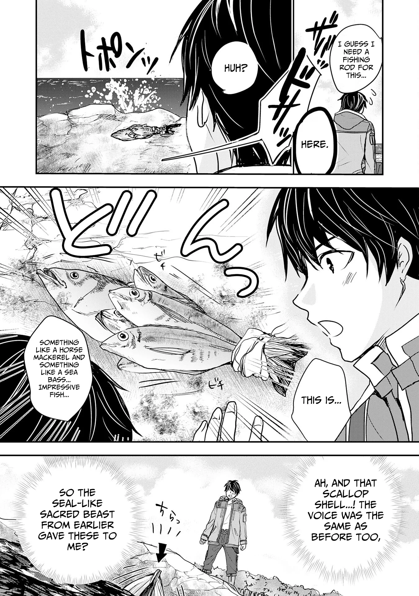 Isekai Nonbiri Camp: Hijirijuu-tachi No Sumau Shima De Jiyuu Kimama Ni Slow Life O Ouka Suru - chapter-6 - Page 14