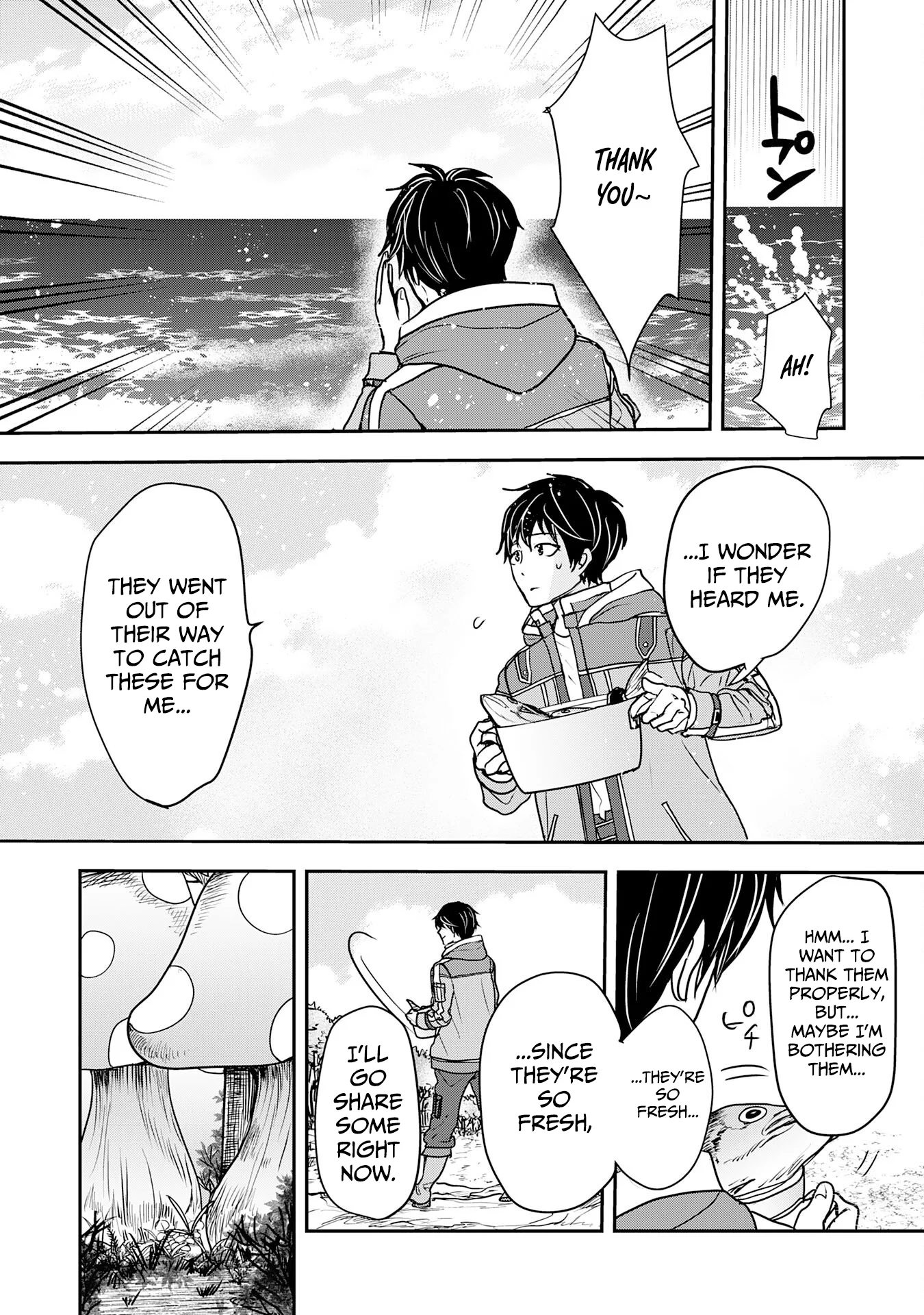 Isekai Nonbiri Camp: Hijirijuu-tachi No Sumau Shima De Jiyuu Kimama Ni Slow Life O Ouka Suru - chapter-6 - Page 15