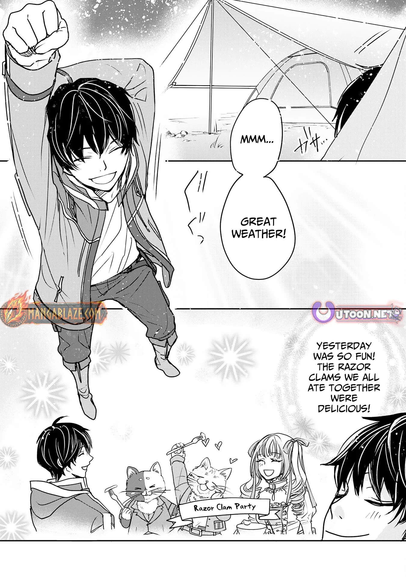 Isekai Nonbiri Camp: Hijirijuu-tachi No Sumau Shima De Jiyuu Kimama Ni Slow Life O Ouka Suru - chapter-6 - Page 3