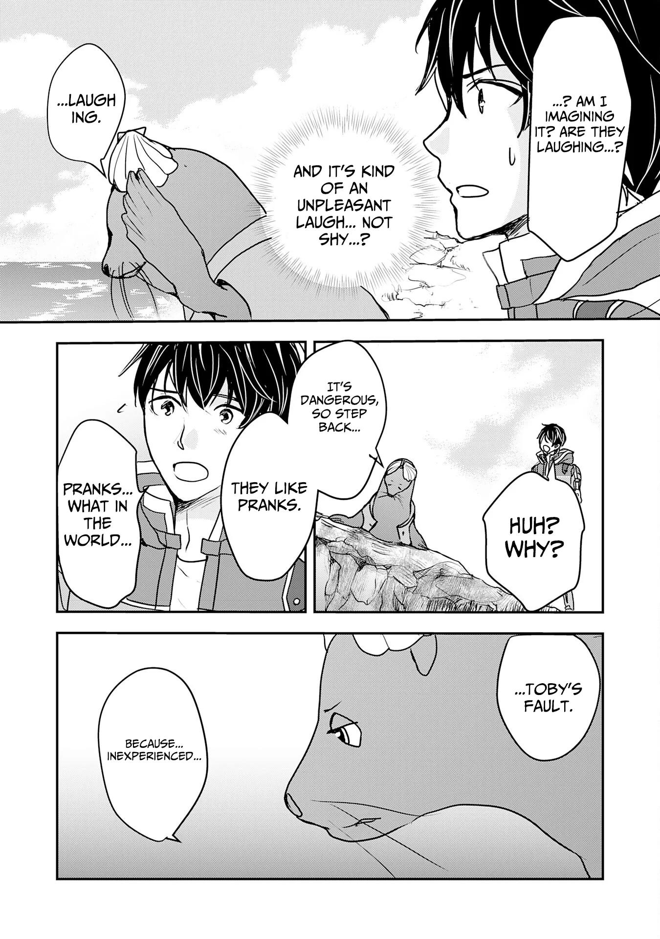 Isekai Nonbiri Camp: Hijirijuu-tachi No Sumau Shima De Jiyuu Kimama Ni Slow Life O Ouka Suru - chapter-6 - Page 32