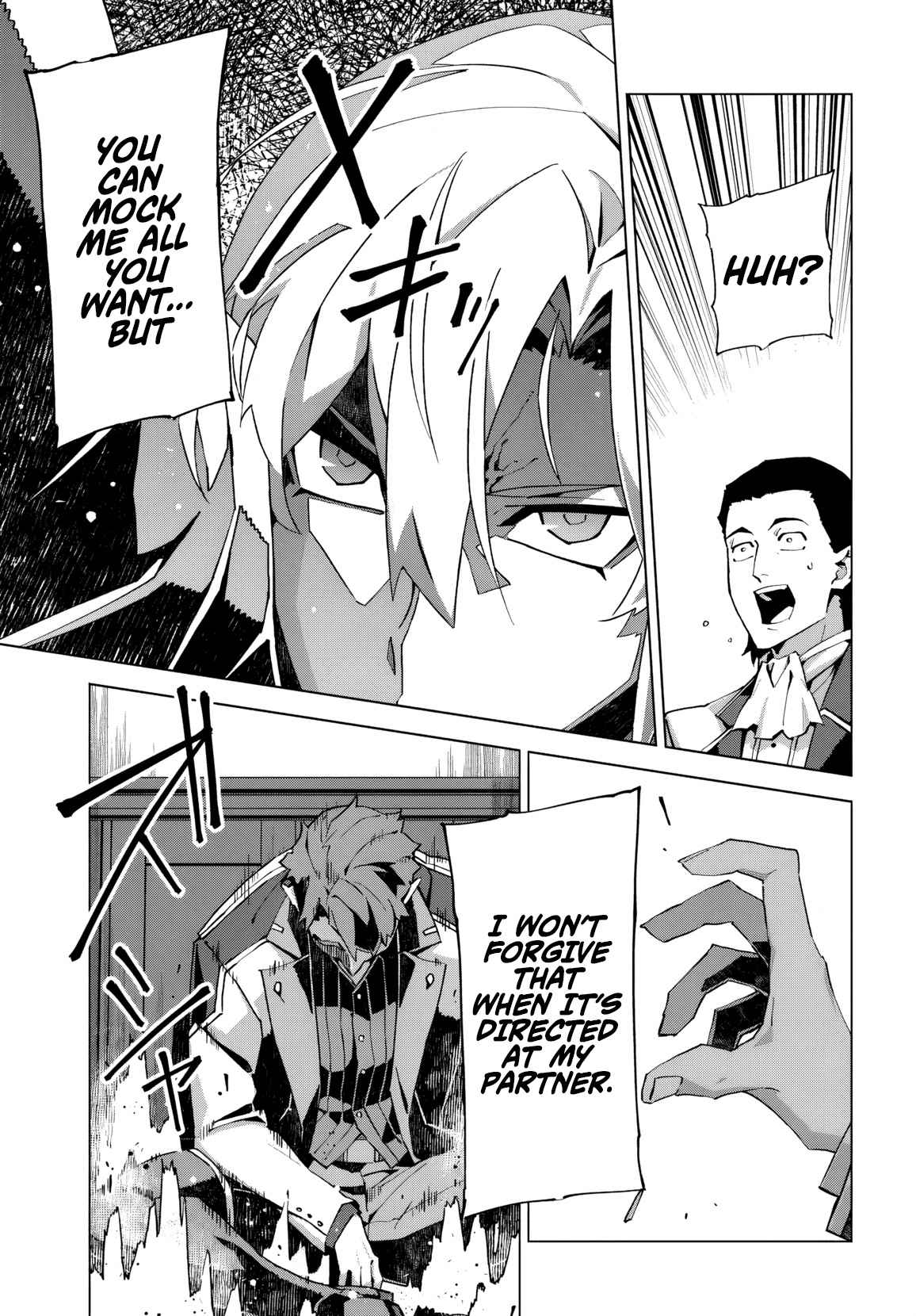 Kamen no Kuro Kishi. Shoutai Bareta no de Mou Gakuen de Musou Suru - chapter-1 - Page 19