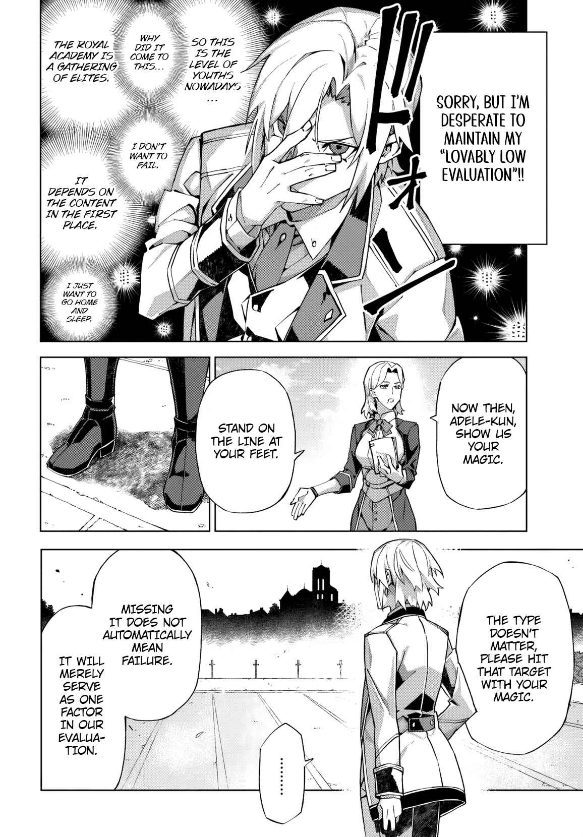 Kamen no Kuro Kishi. Shoutai Bareta no de Mou Gakuen de Musou Suru - chapter-1 - Page 28