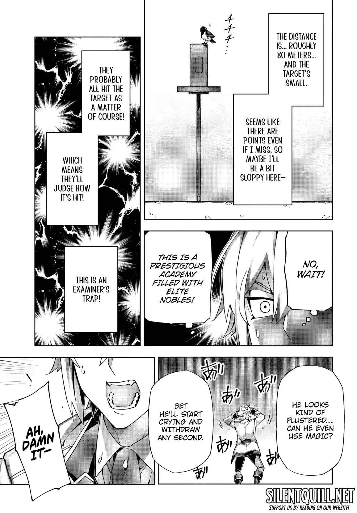 Kamen no Kuro Kishi. Shoutai Bareta no de Mou Gakuen de Musou Suru - chapter-1 - Page 29