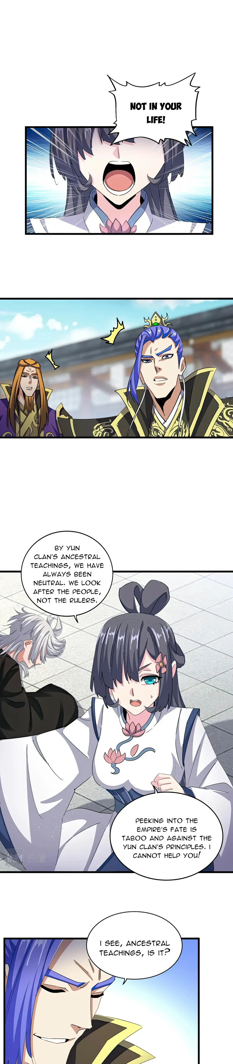 Magic Emperor - chapter-398 - Page 1