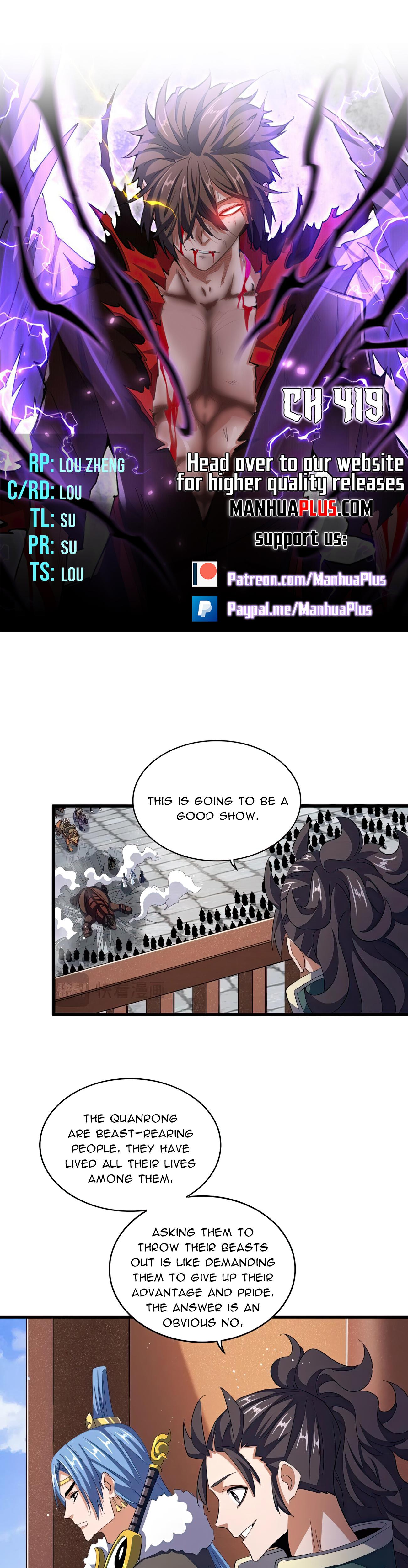 Magic Emperor - chapter-419 - Page 1