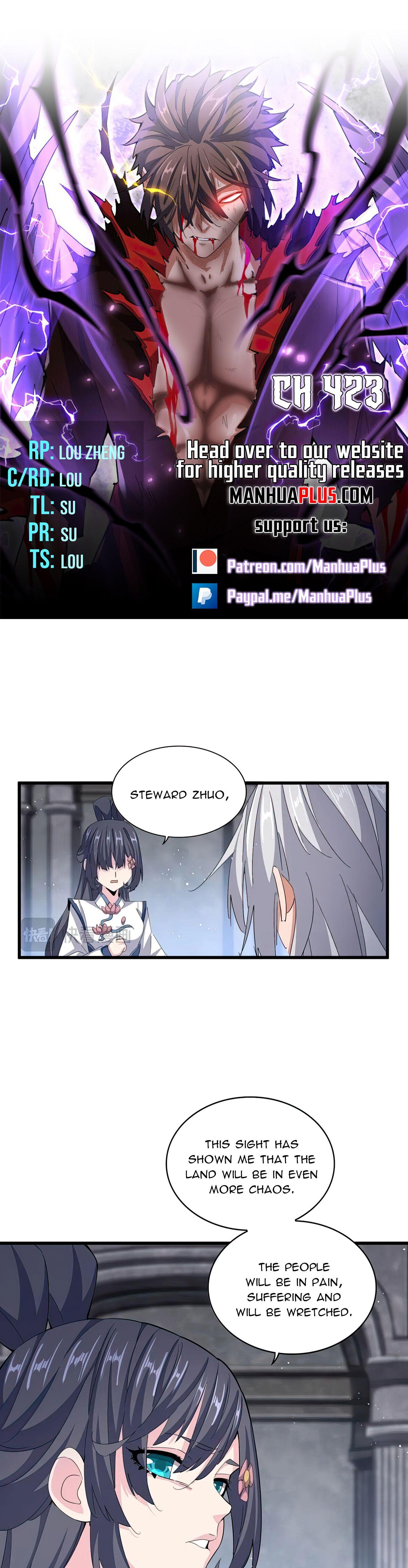 Magic Emperor - chapter-423 - Page 1