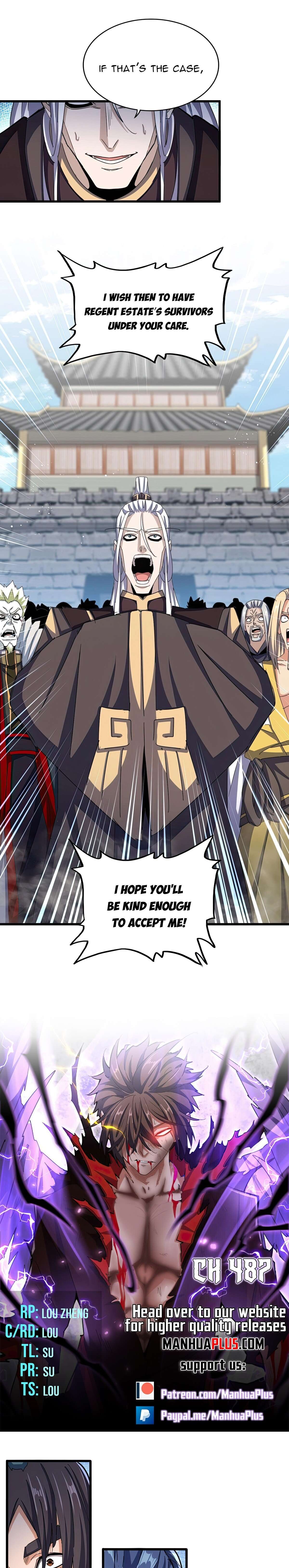 Magic Emperor - chapter-487 - Page 1