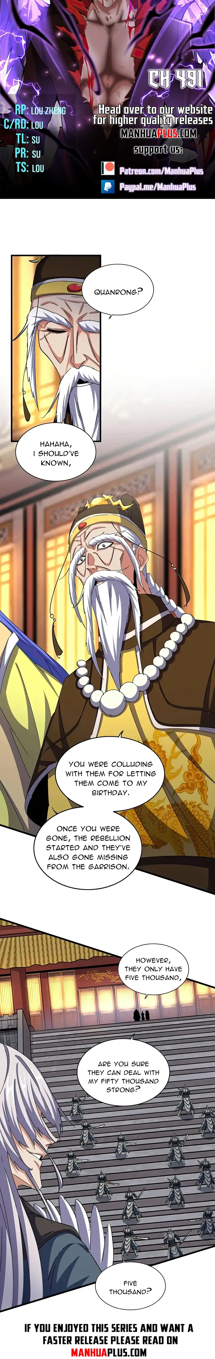 Magic Emperor - chapter-491 - Page 2