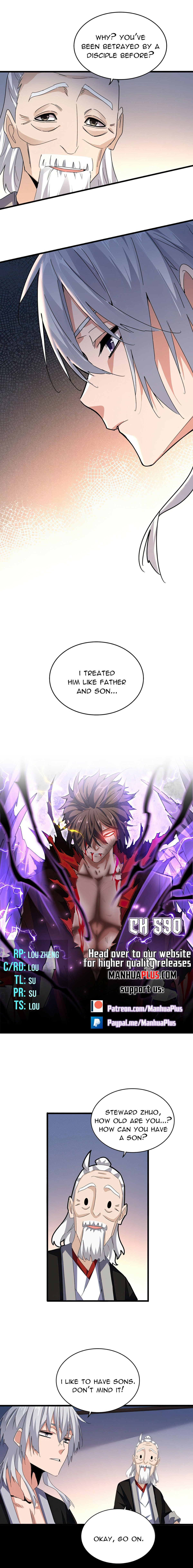 Magic Emperor - chapter-590 - Page 1