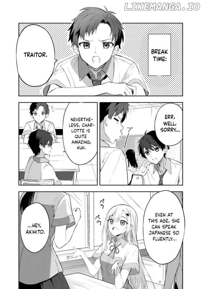 Maigo ni Natteita Youjo wo Tasuketara, Otonari ni Sumu Bishoujo Ryuugakusei ga Ie ni Asobi ni Kuru you ni Natta Ken ni Tsuite - chapter-1 - Page 12