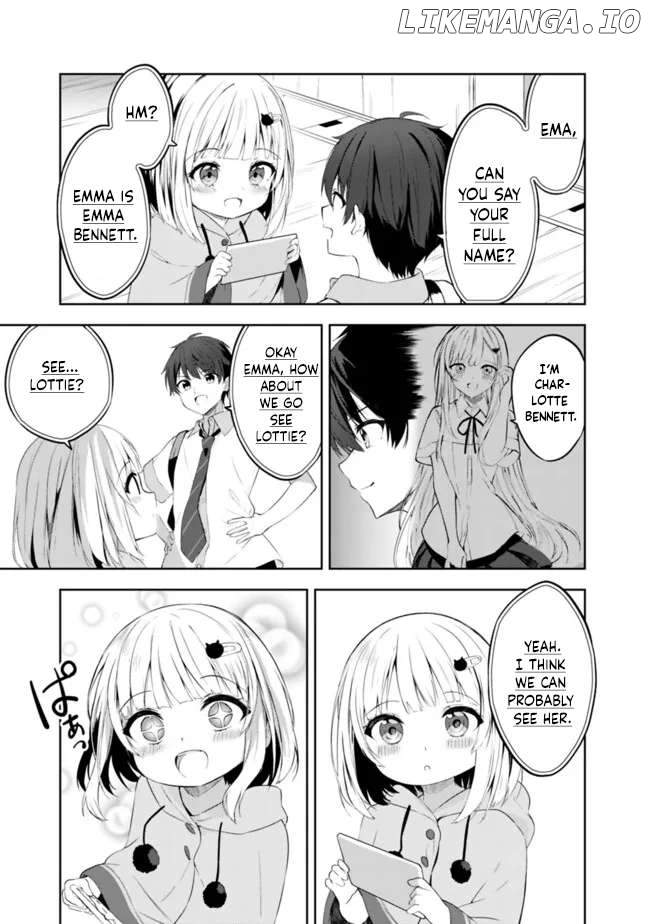 Maigo ni Natteita Youjo wo Tasuketara, Otonari ni Sumu Bishoujo Ryuugakusei ga Ie ni Asobi ni Kuru you ni Natta Ken ni Tsuite - chapter-1 - Page 34