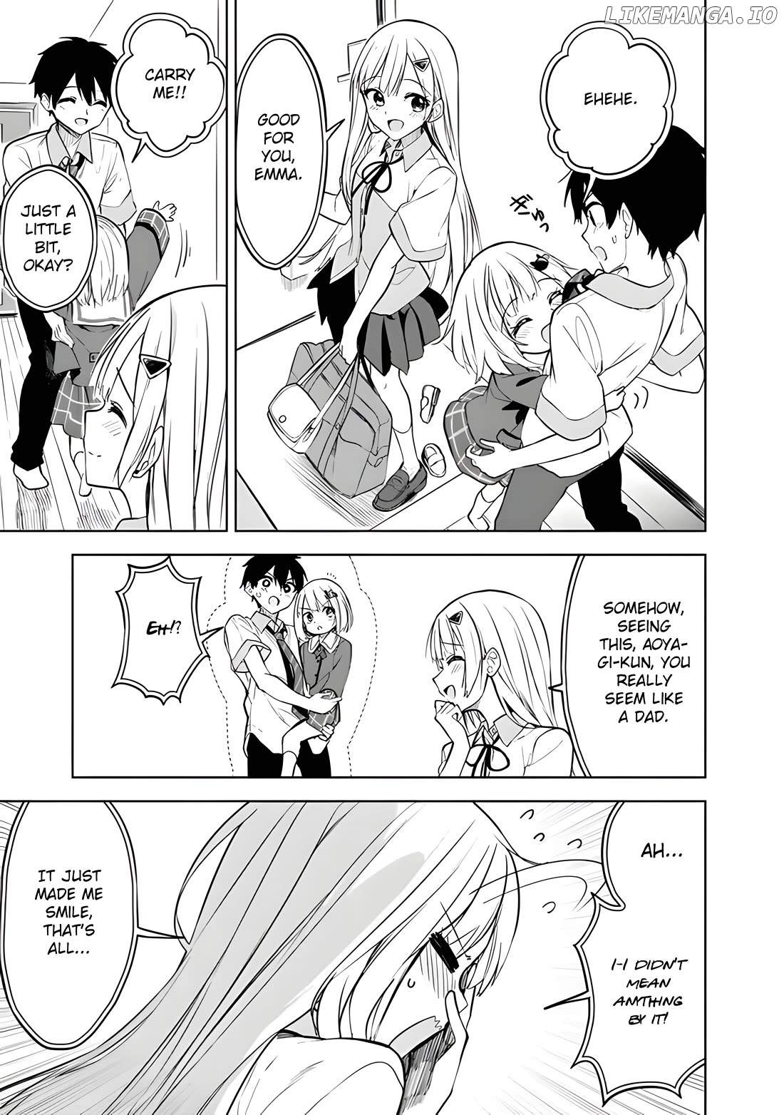 Maigo ni Natteita Youjo wo Tasuketara, Otonari ni Sumu Bishoujo Ryuugakusei ga Ie ni Asobi ni Kuru you ni Natta Ken ni Tsuite - chapter-15 - Page 10